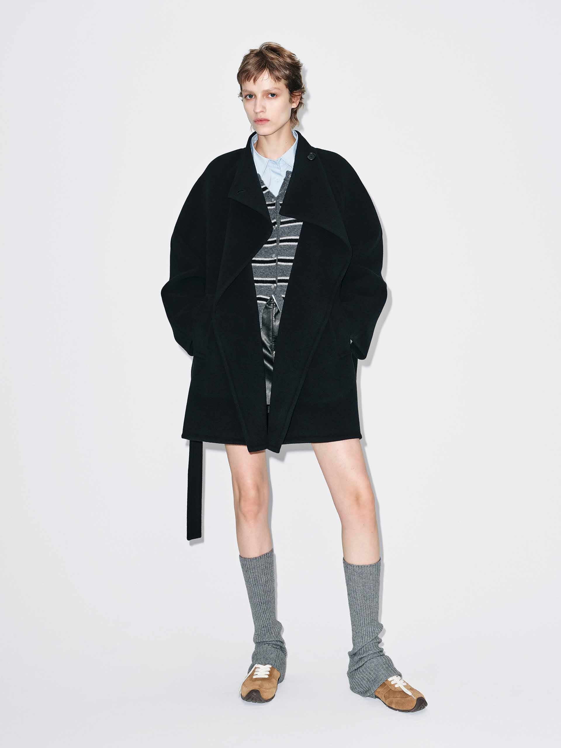 Include Belt Loose Coat - Image 2