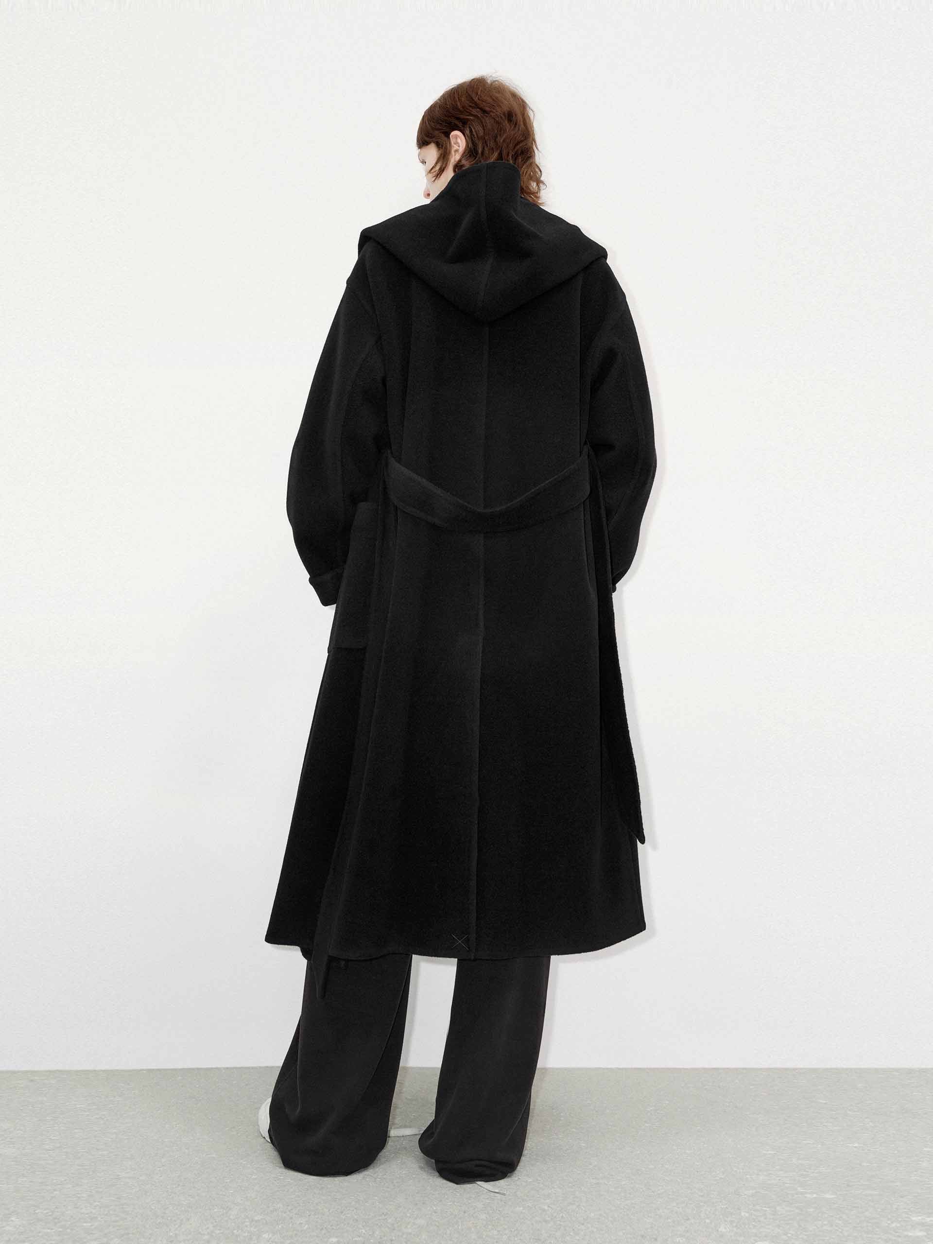 Include Belt Merino Wool Coat - Image 11