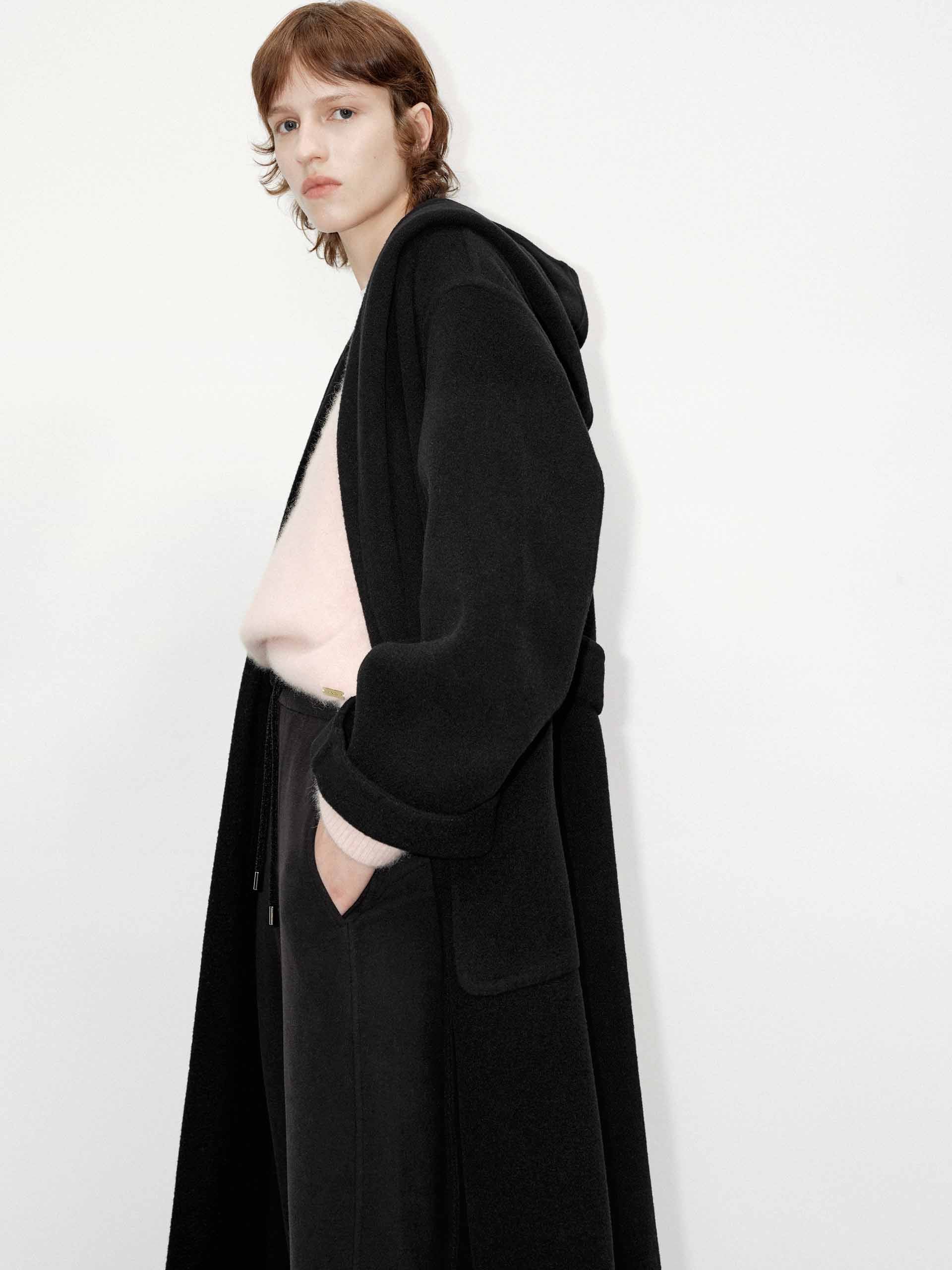 Include Belt Merino Wool Coat - Image 14