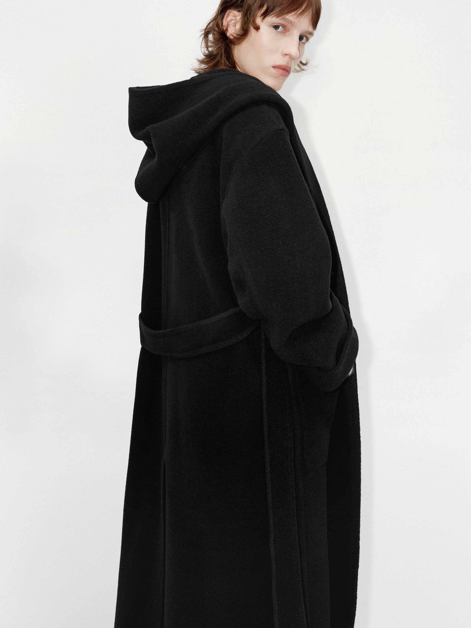 Include Belt Merino Wool Coat - Image 16