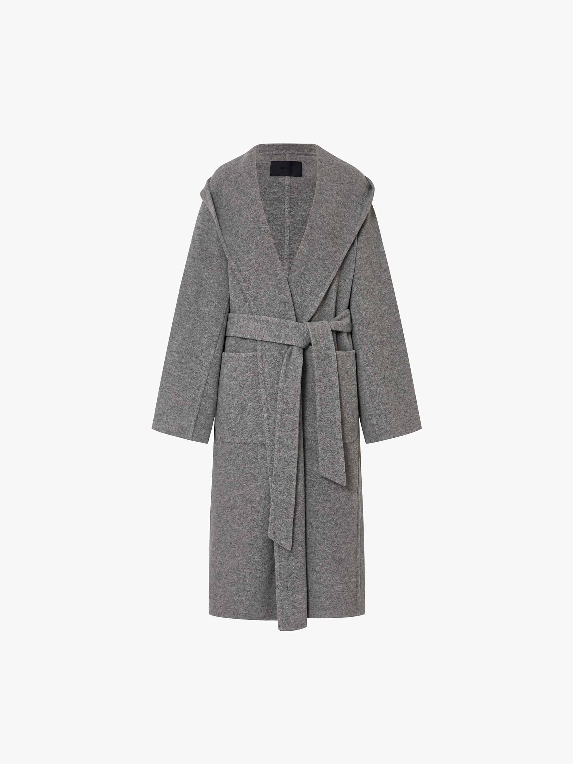 Include Belt Merino Wool Coat - Image 5