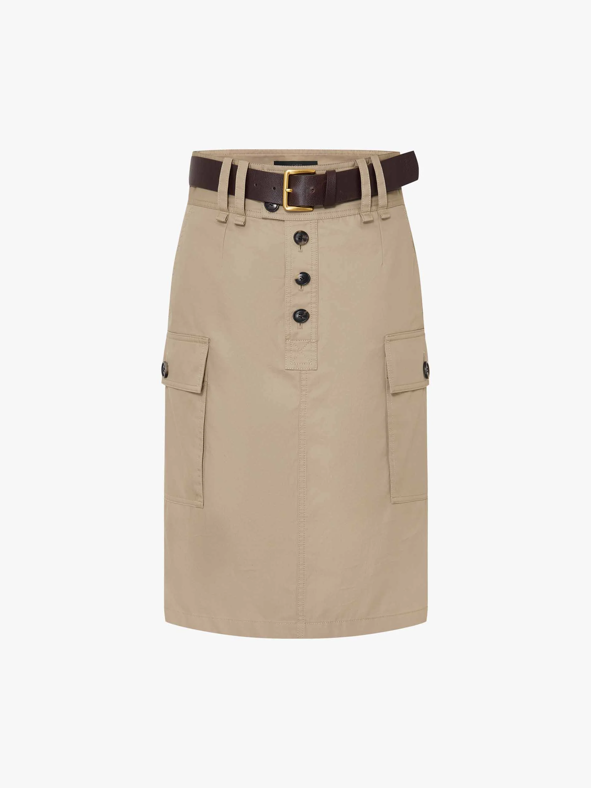 Include Belt Straight Skirt - Image 12