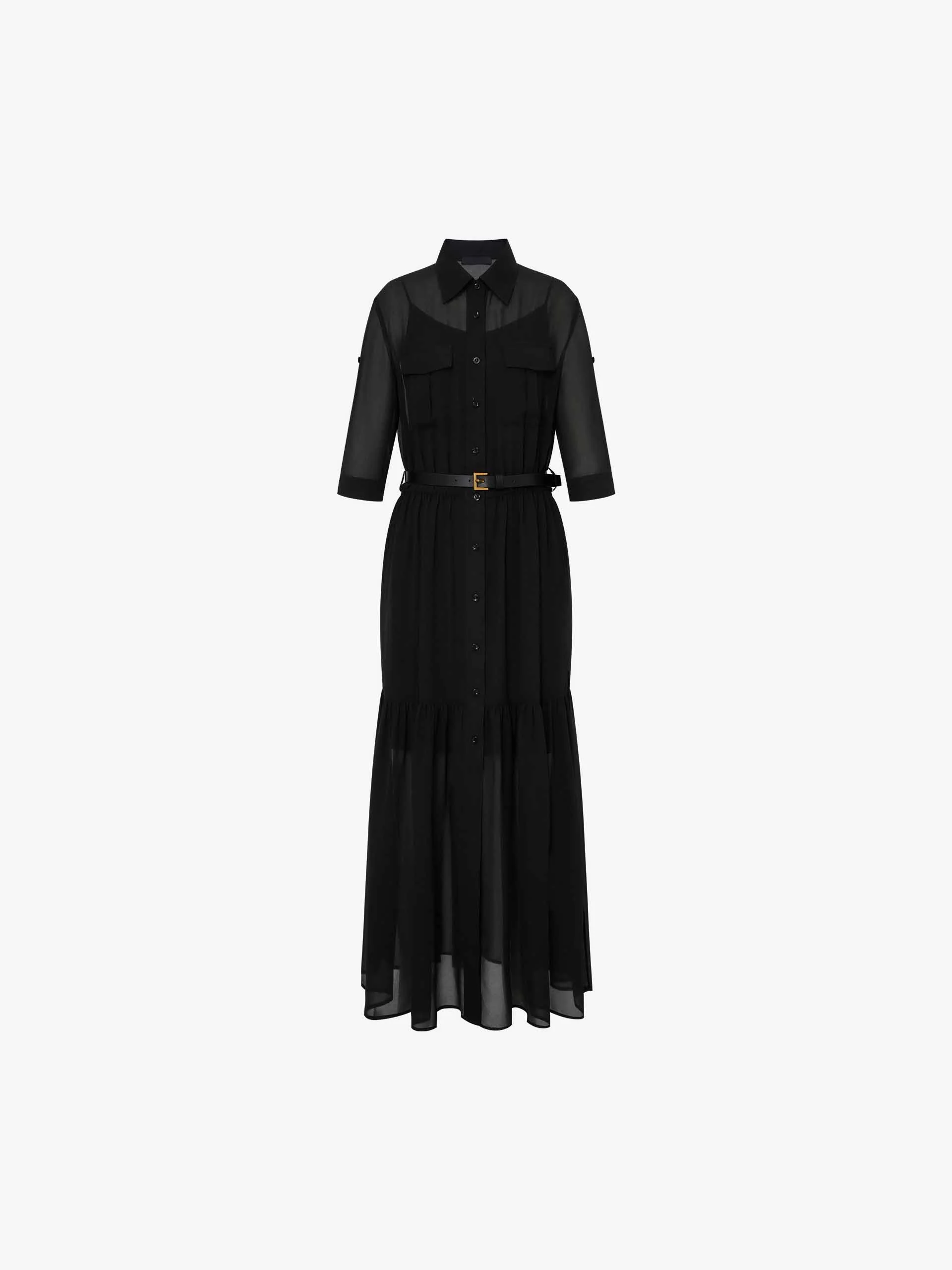 Include Belt Two Piece Dress - Image 5