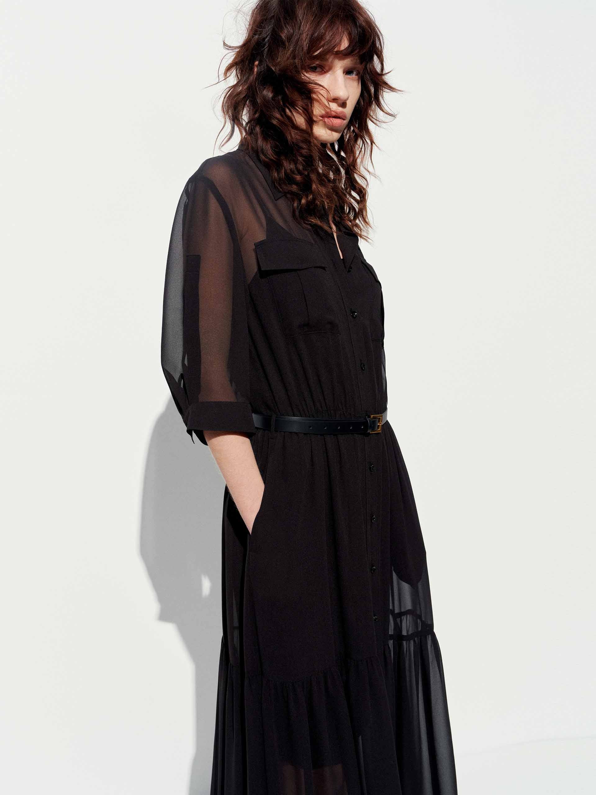 Include Belt Two Piece Dress - Image 7