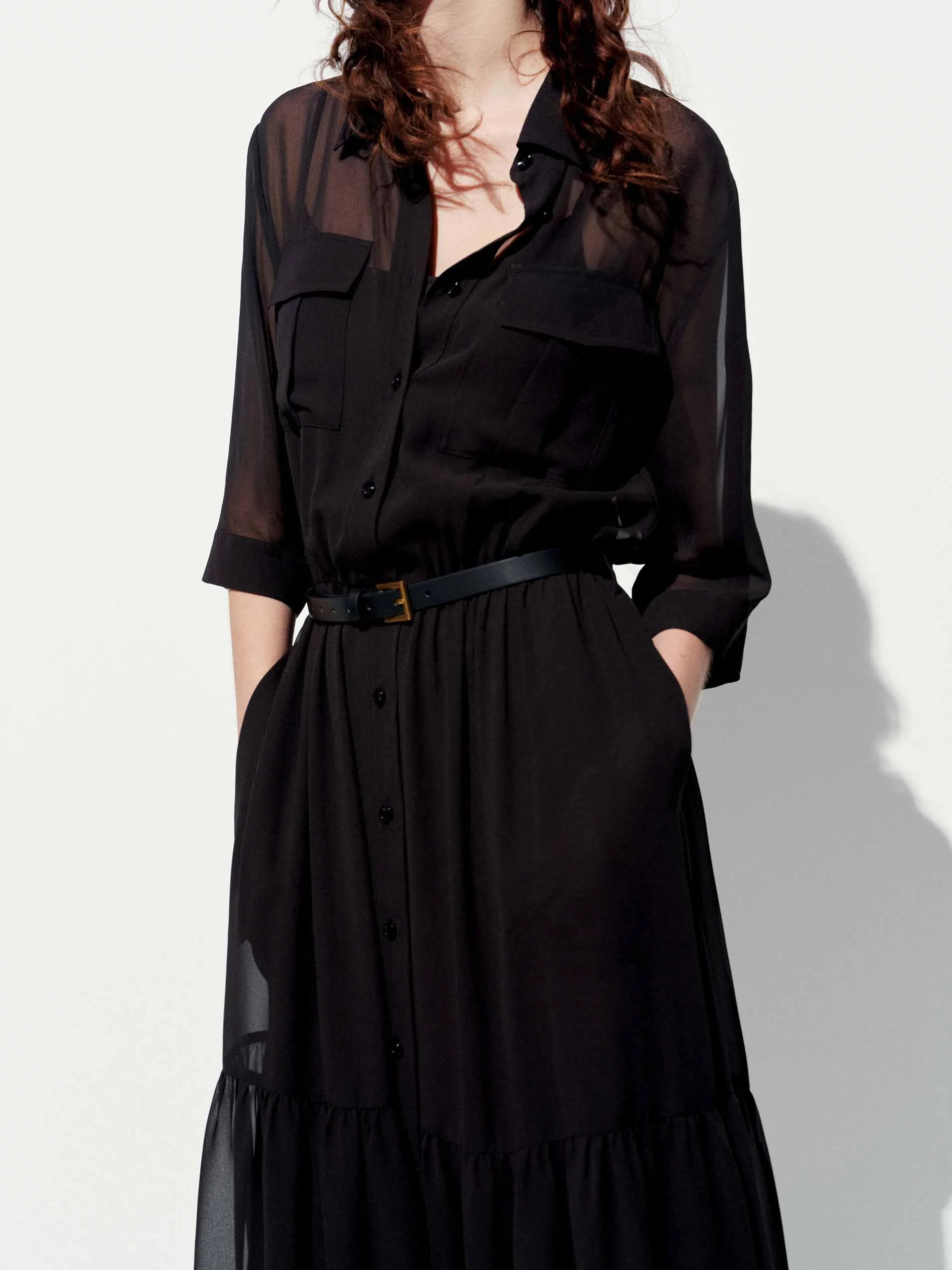 Include Belt Two Piece Dress - Image 8