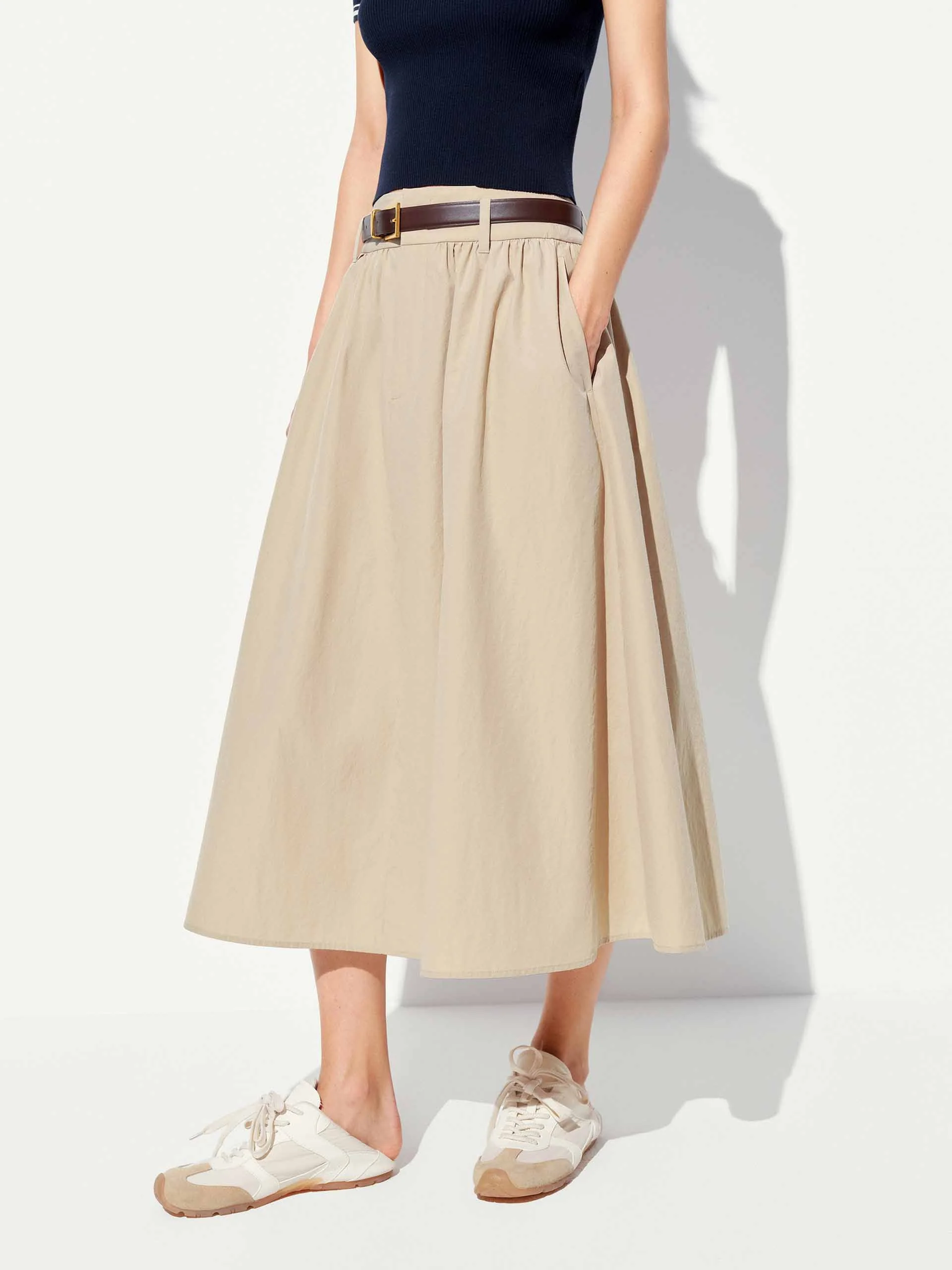 Include Belted A-line Skirt - Image 8