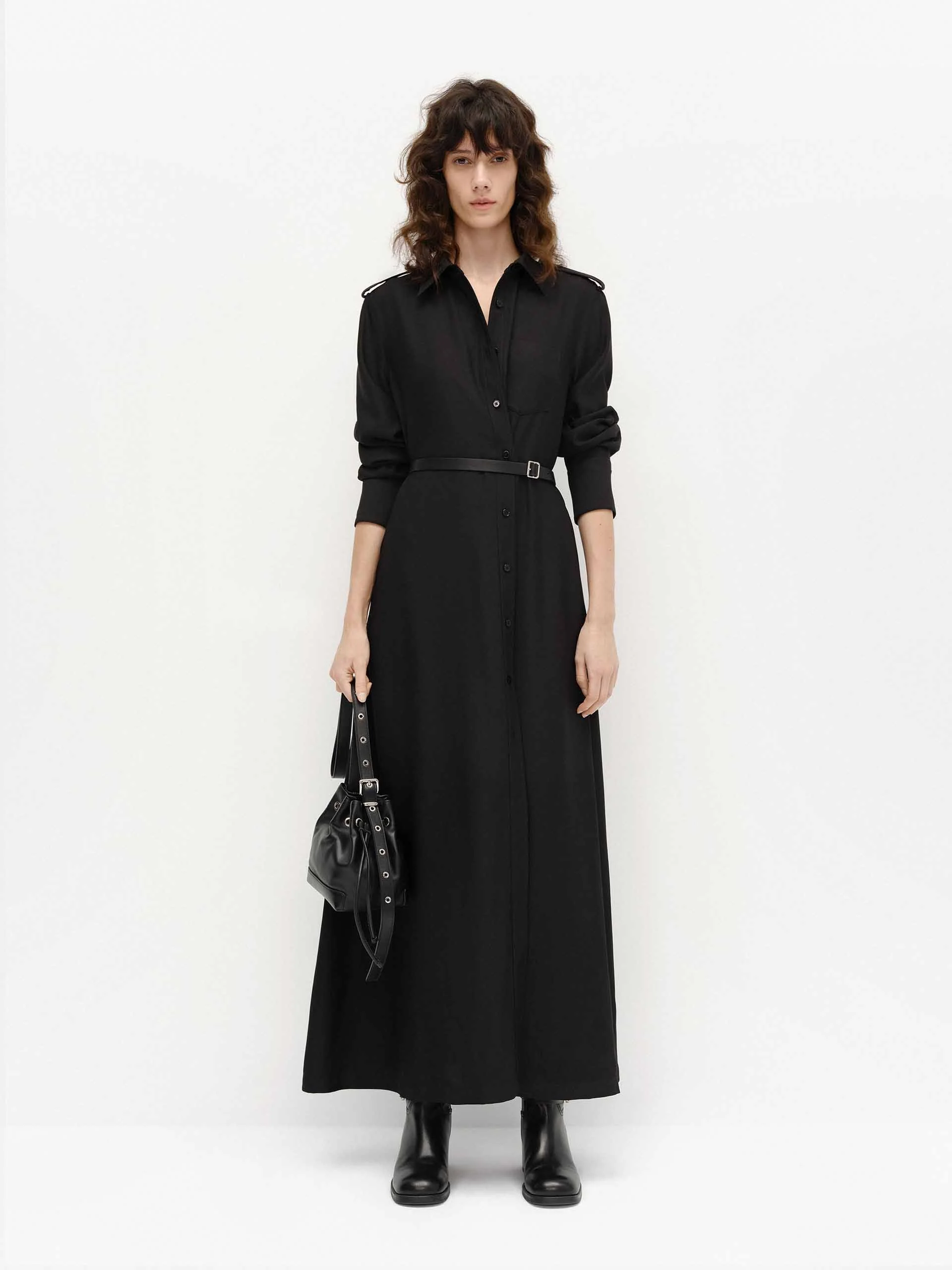 Include Belted Maxi Dress