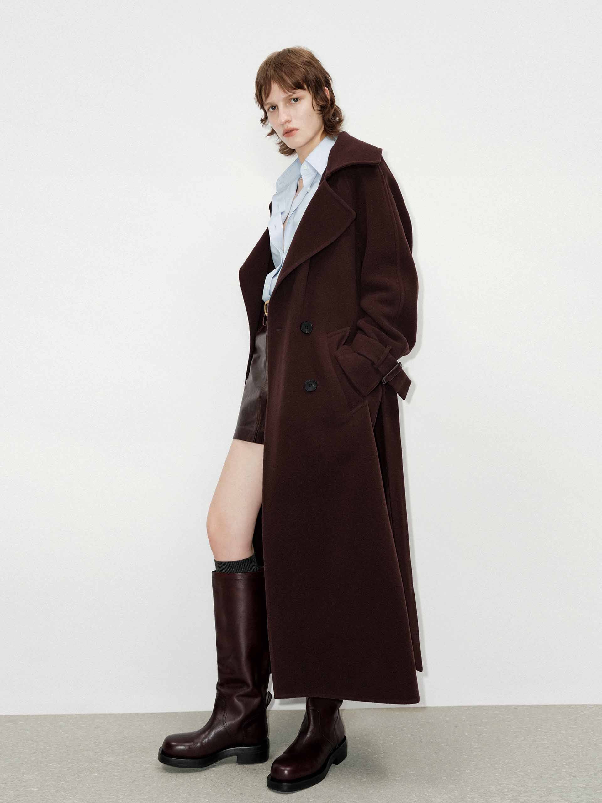 Include Bleted Wool Overcoat - Image 6