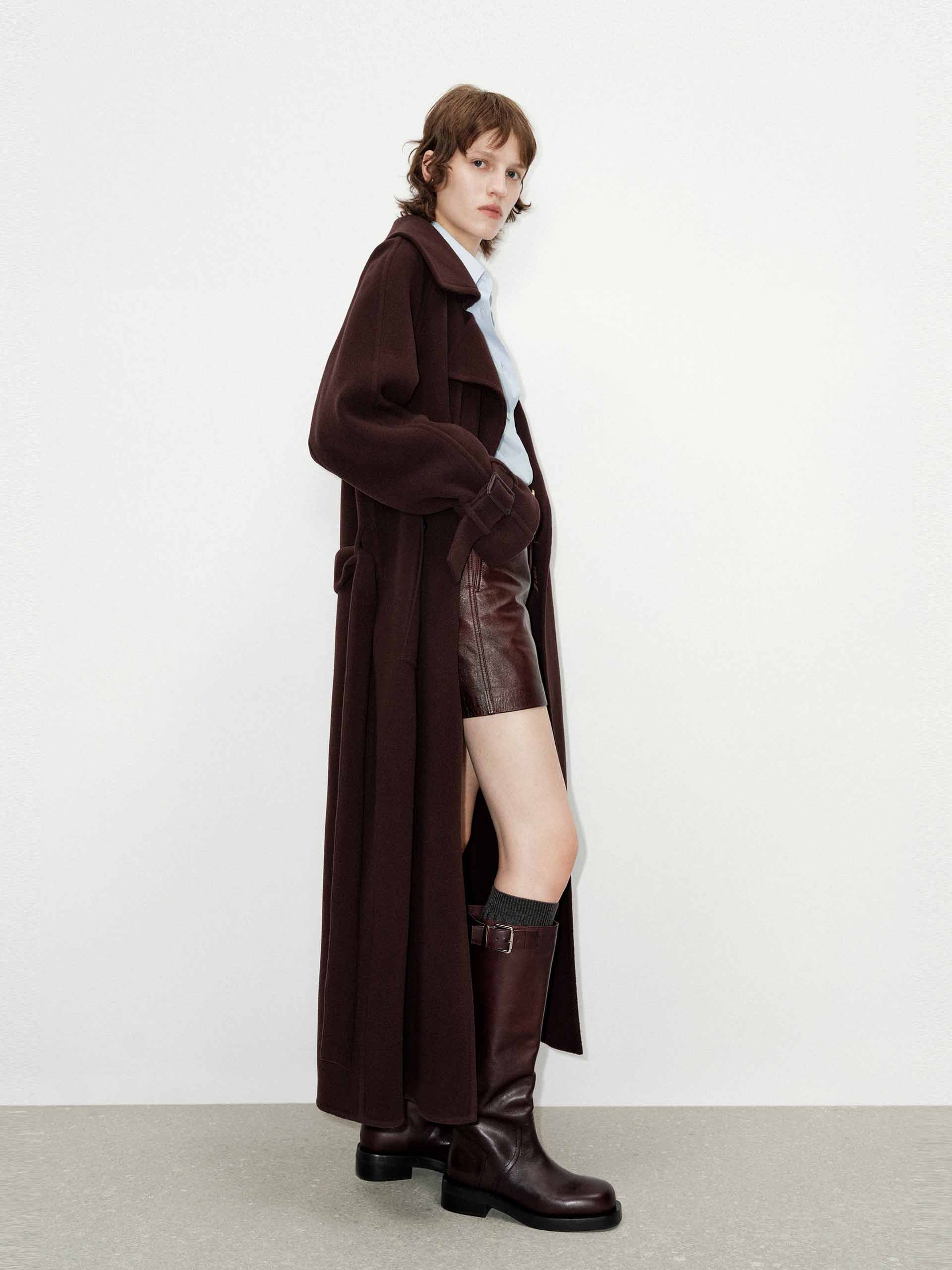 Include Bleted Wool Overcoat - Image 7