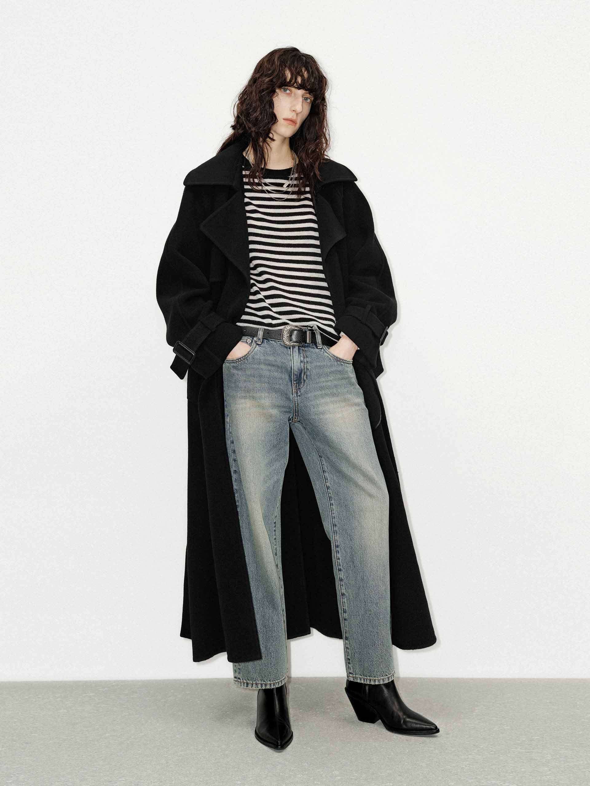 Include Bleted Wool Overcoat - Image 9