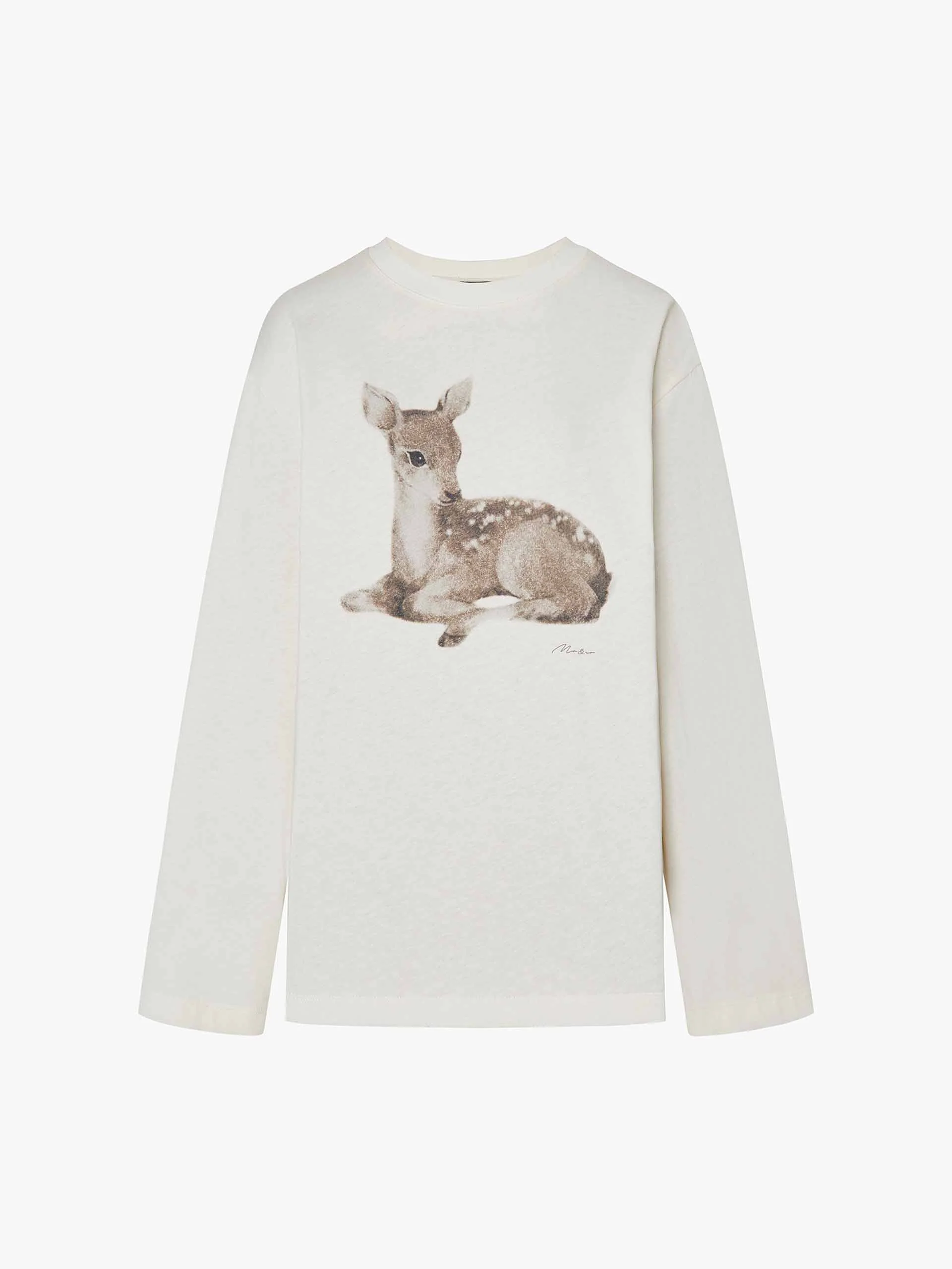 Include Hemp Deer Pattern T-shirt - Image 5