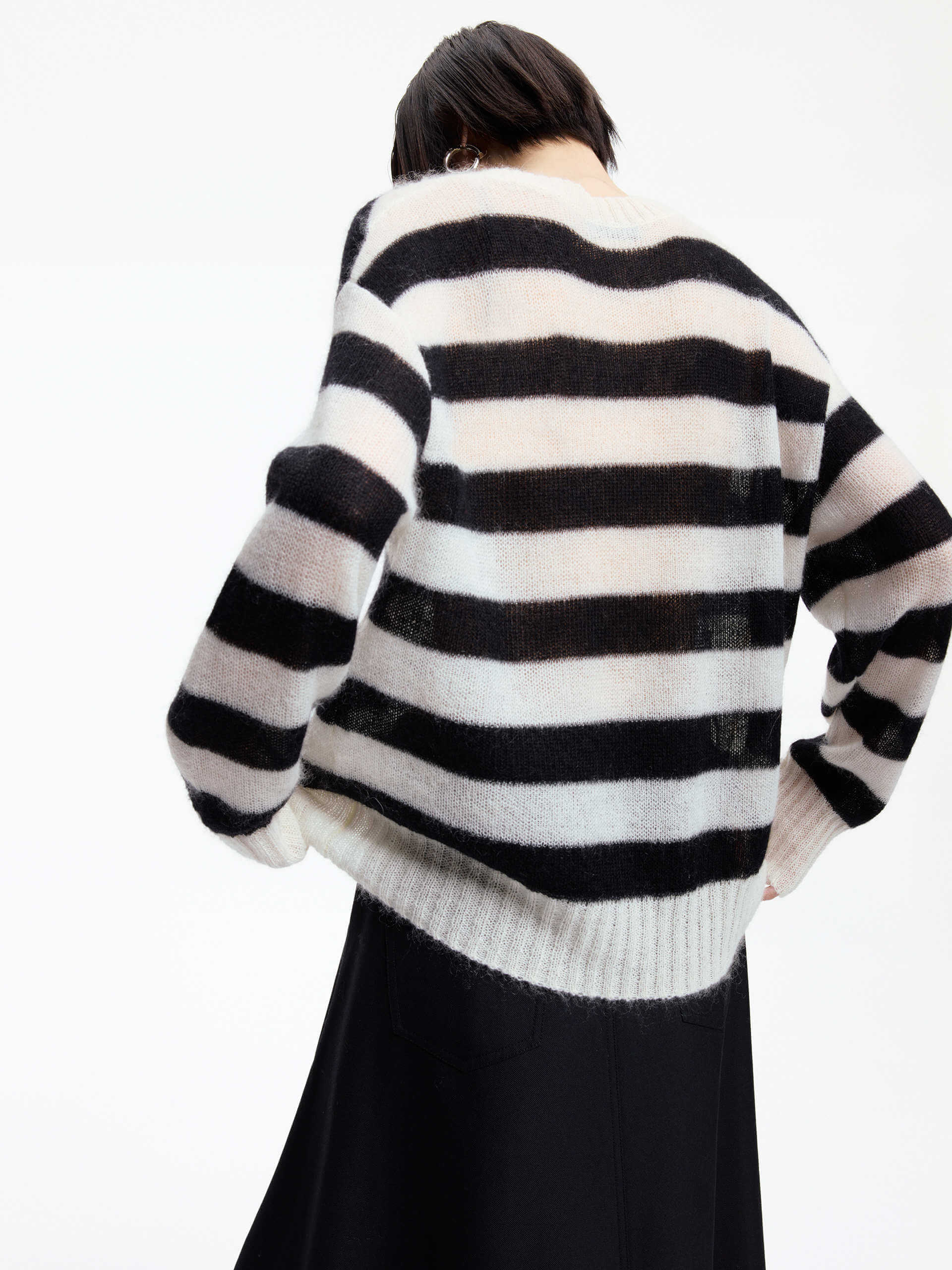 Include Mohair Striped Sweater - Image 10
