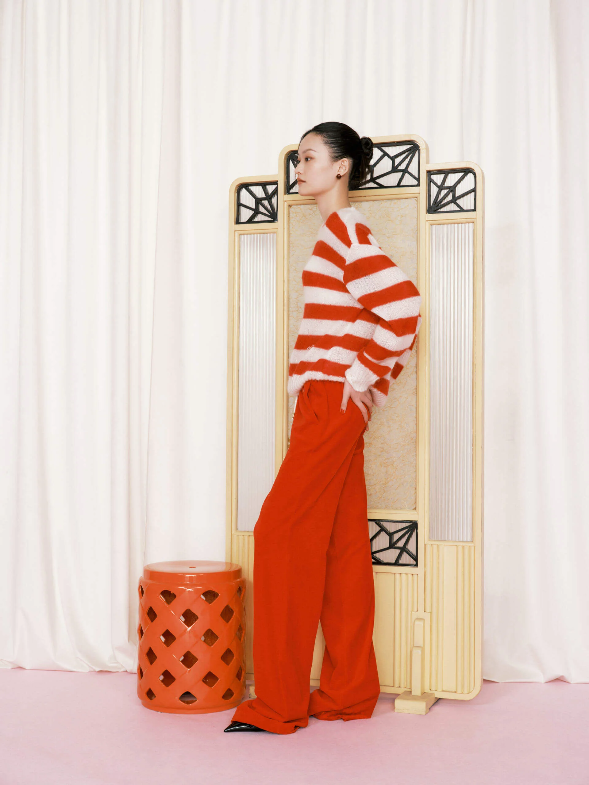 Include Mohair Striped Sweater - Image 3