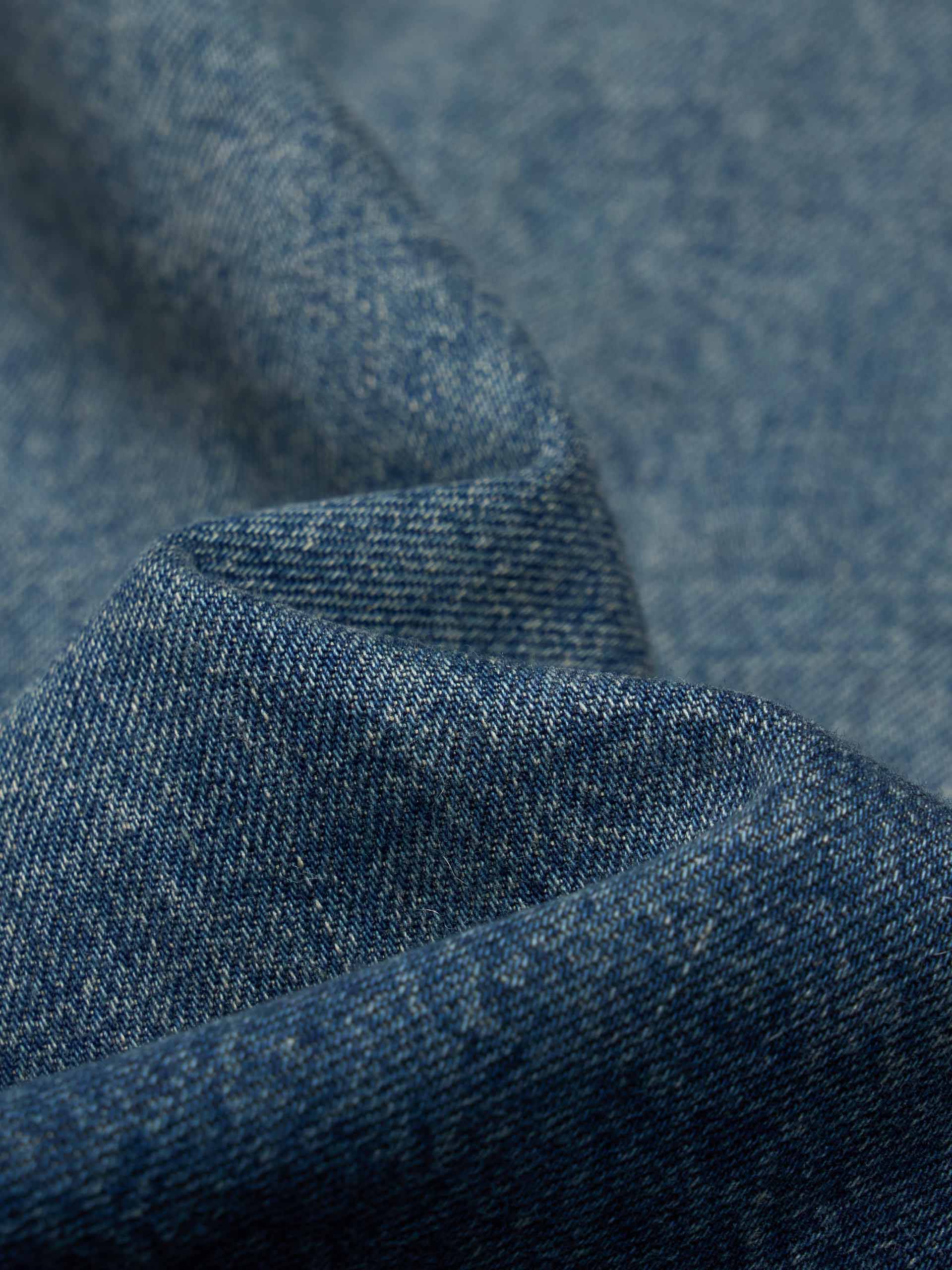 Include Necktie Denim Shirt - Image 4
