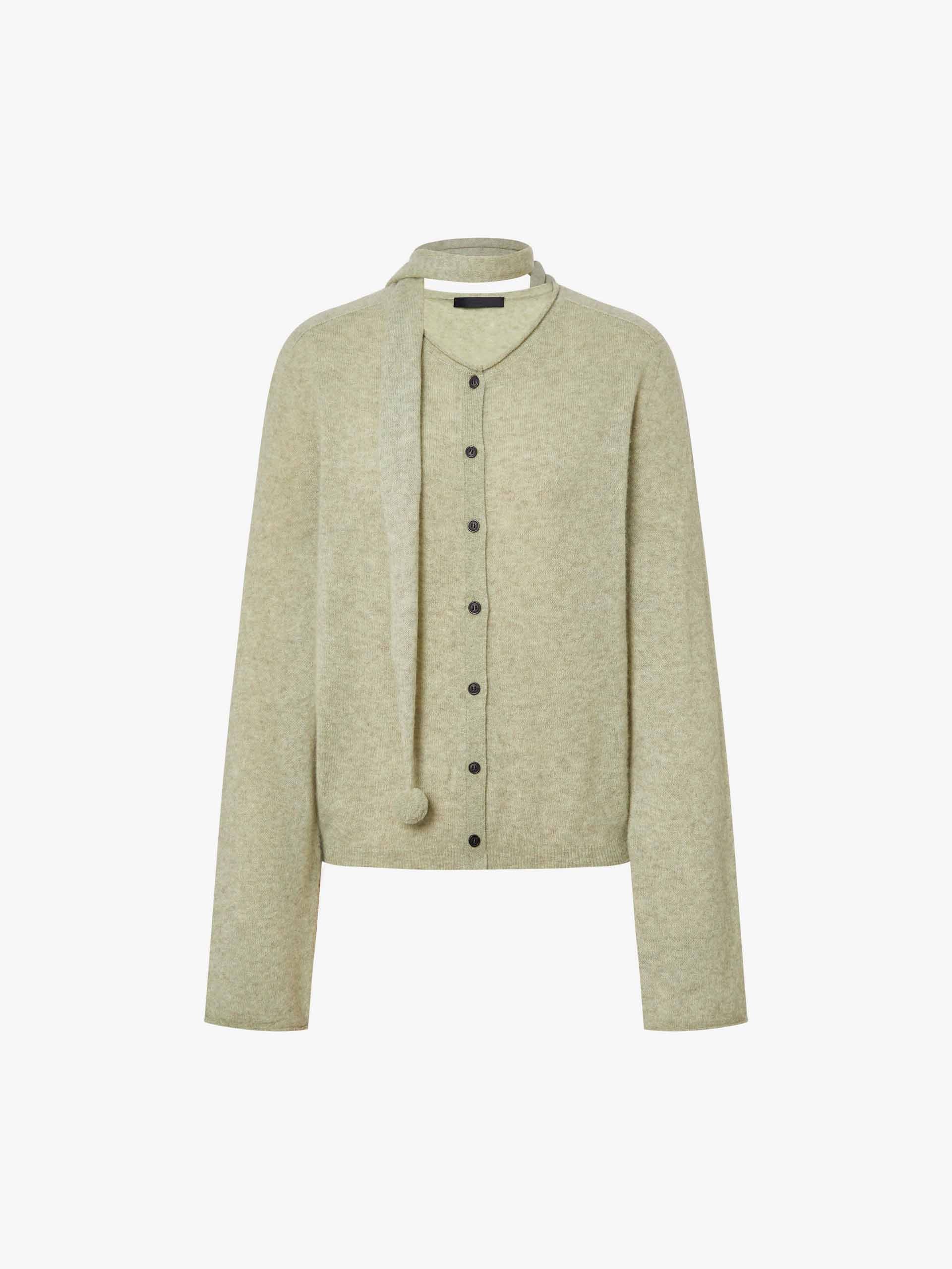 Include Scarf Button Cardigan - Image 13