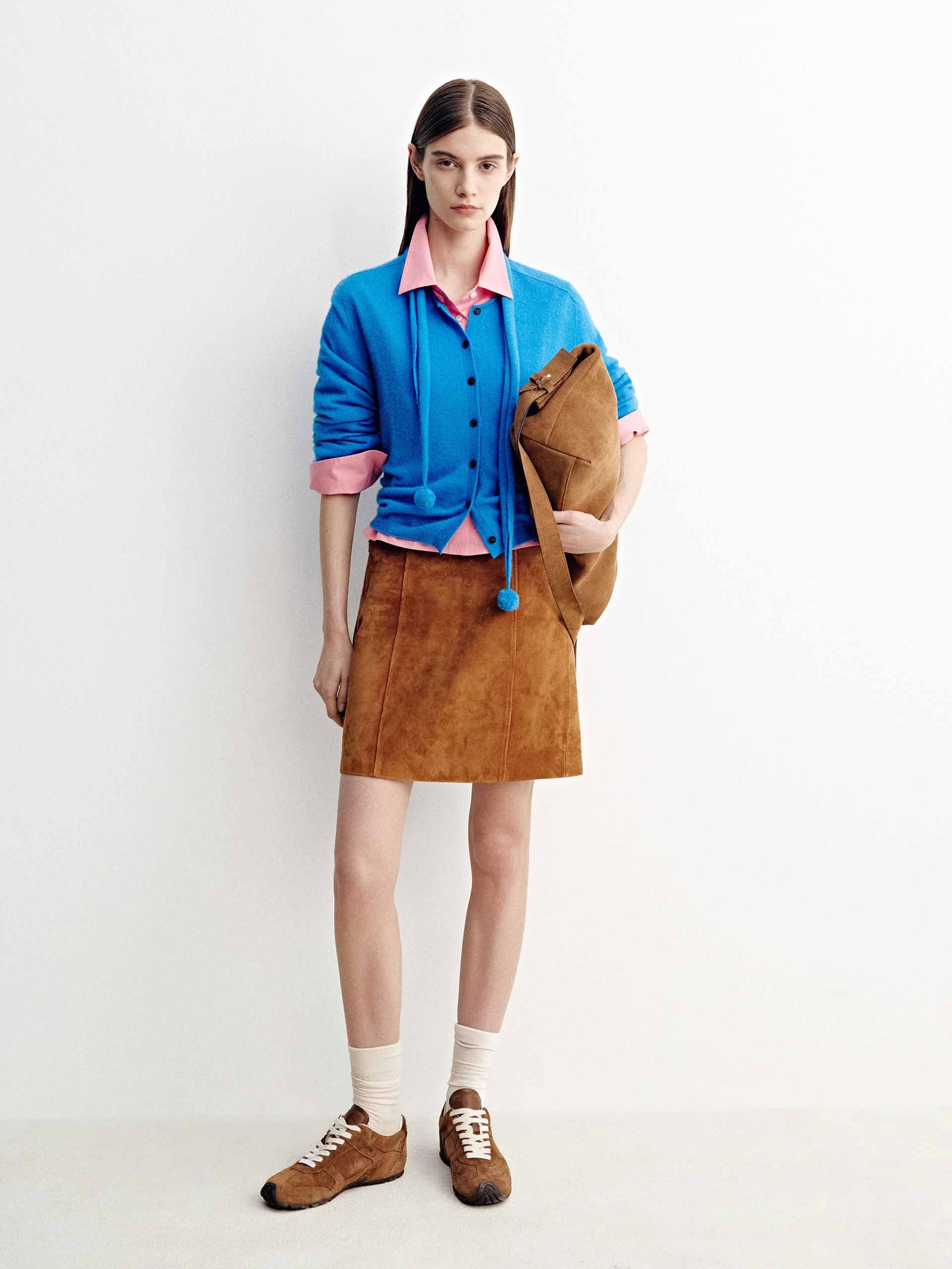 Include Scarf Button Cardigan - Image 2