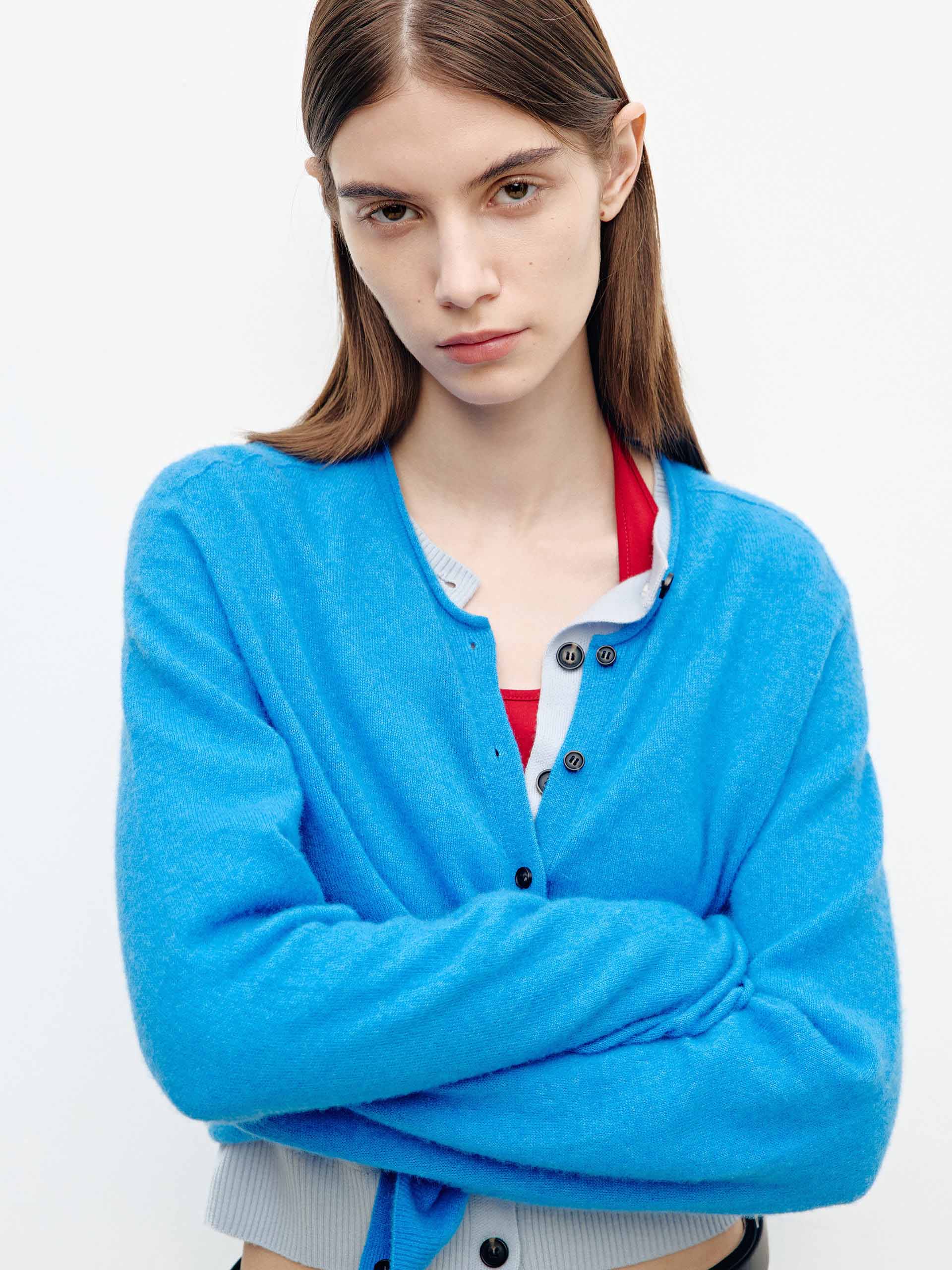 Include Scarf Button Cardigan - Image 7