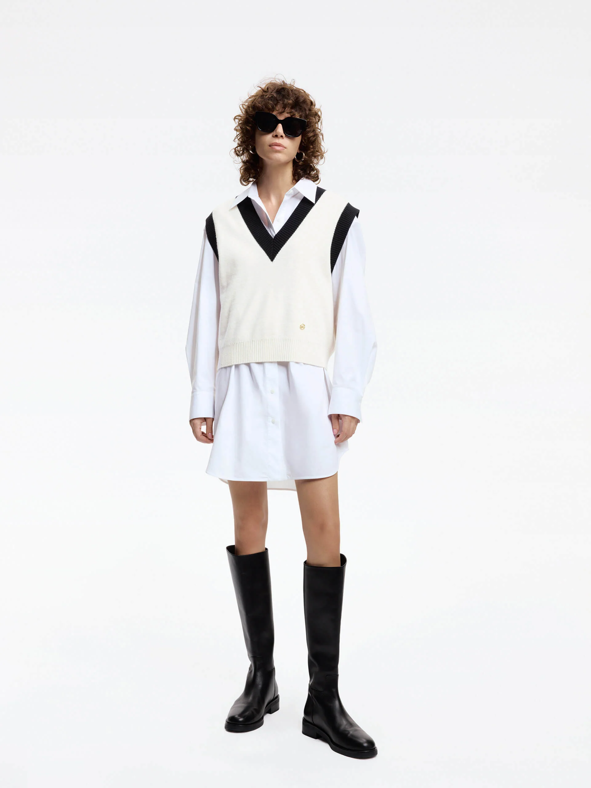 Include Vest Shirt Dress - Image 3