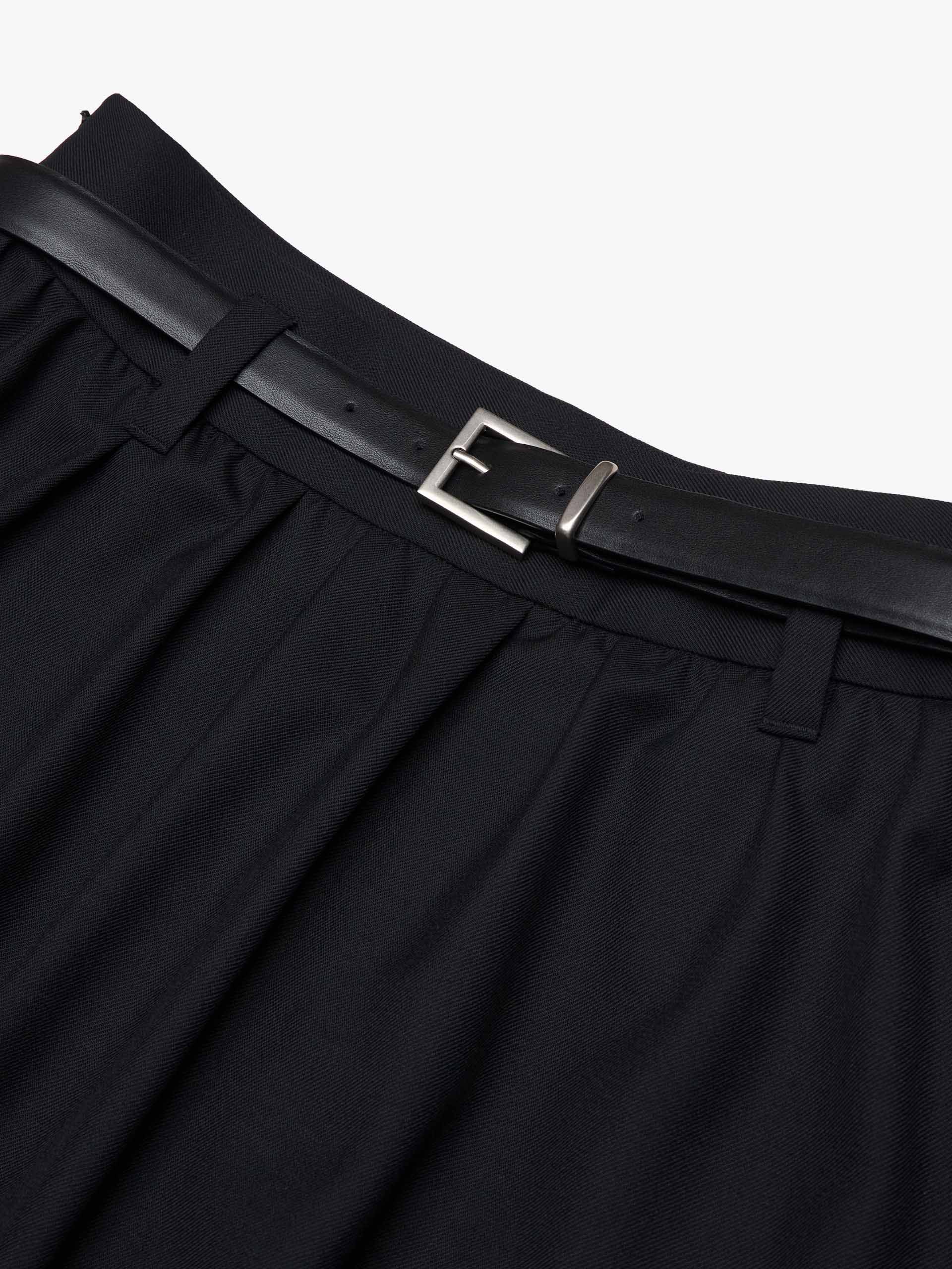 Included Belt Pleated Skirt - Image 6