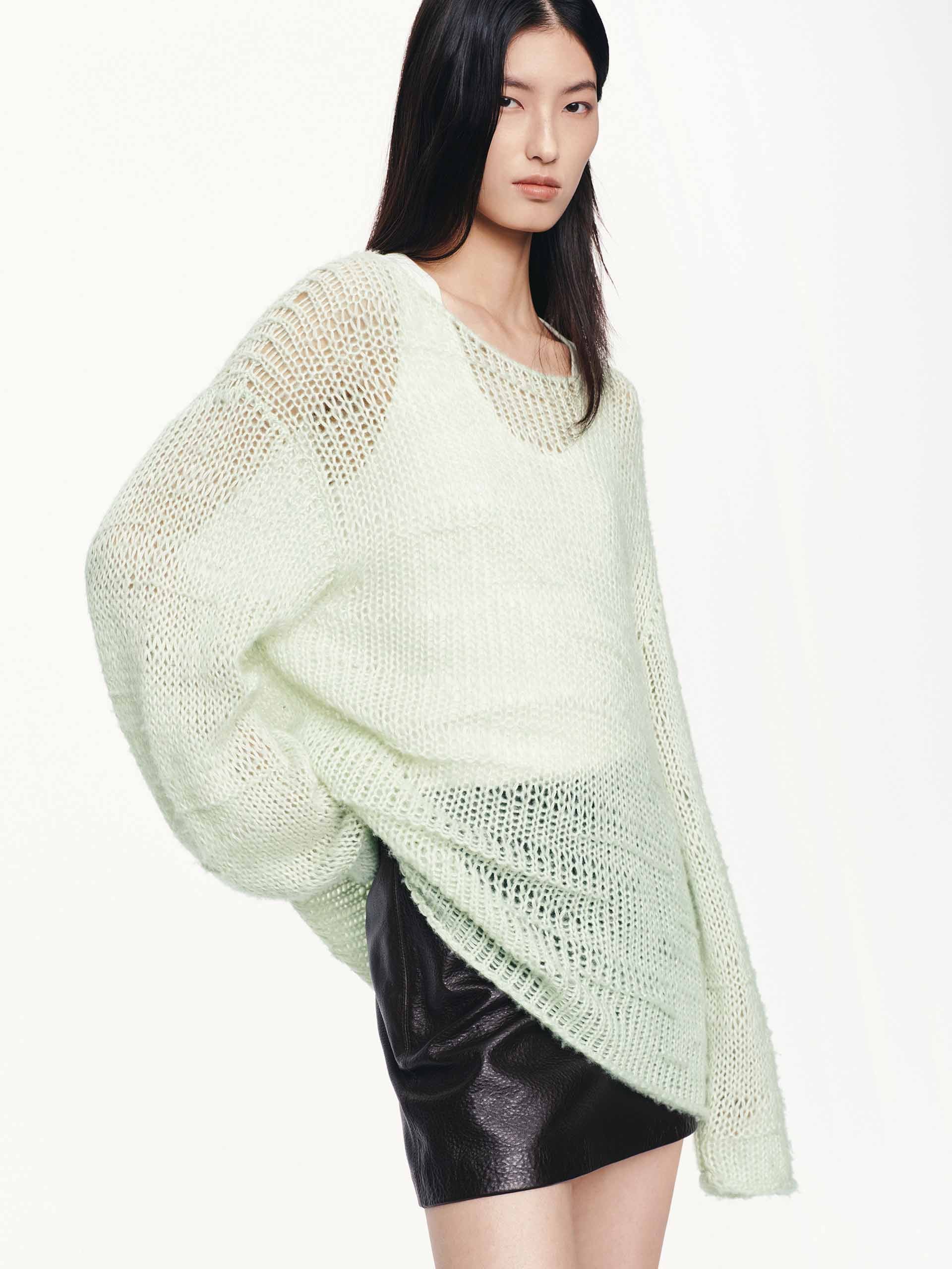 Included Linen Crochet Sweater - Image 13