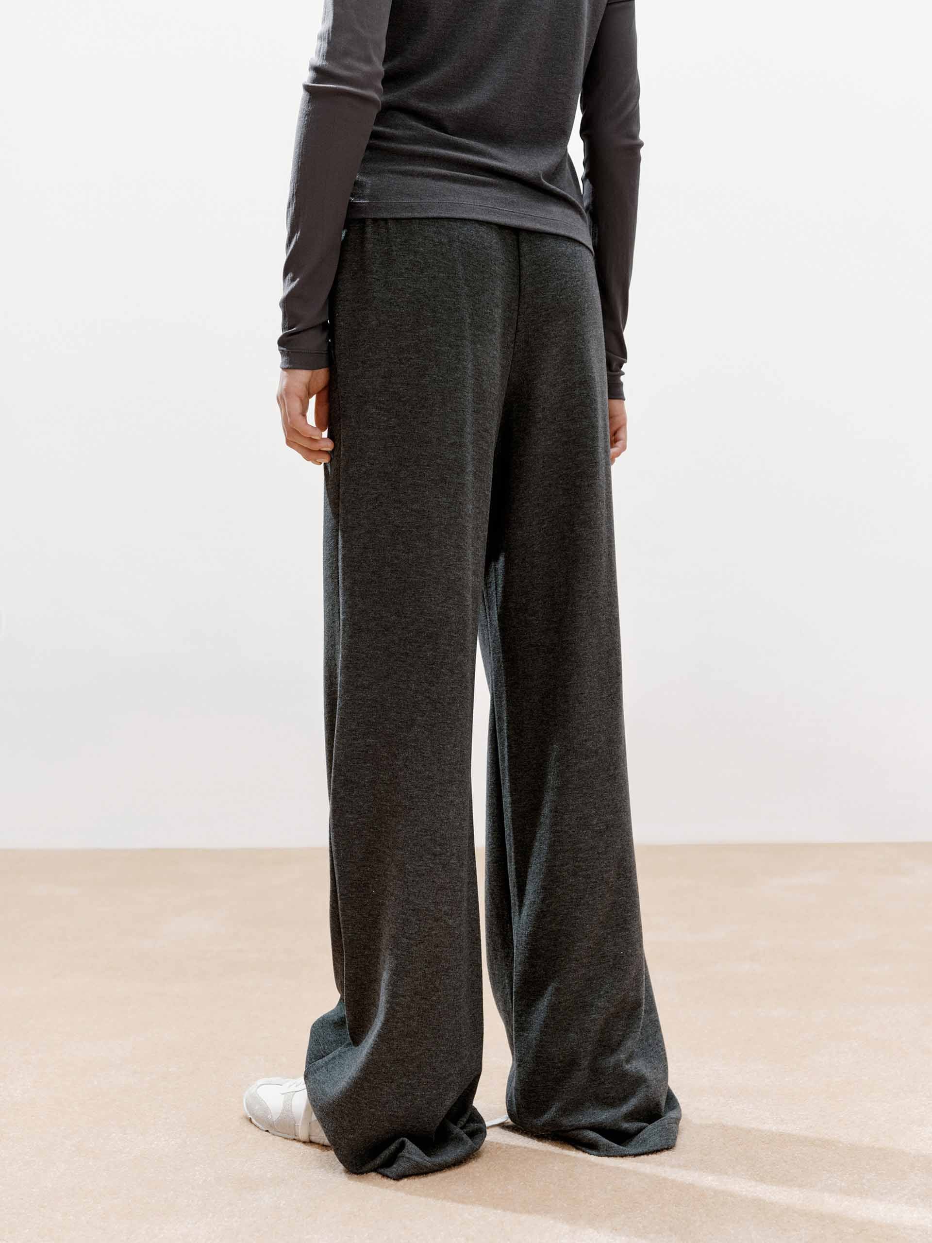 Inner Drawstring Flared Trousers - Image 6