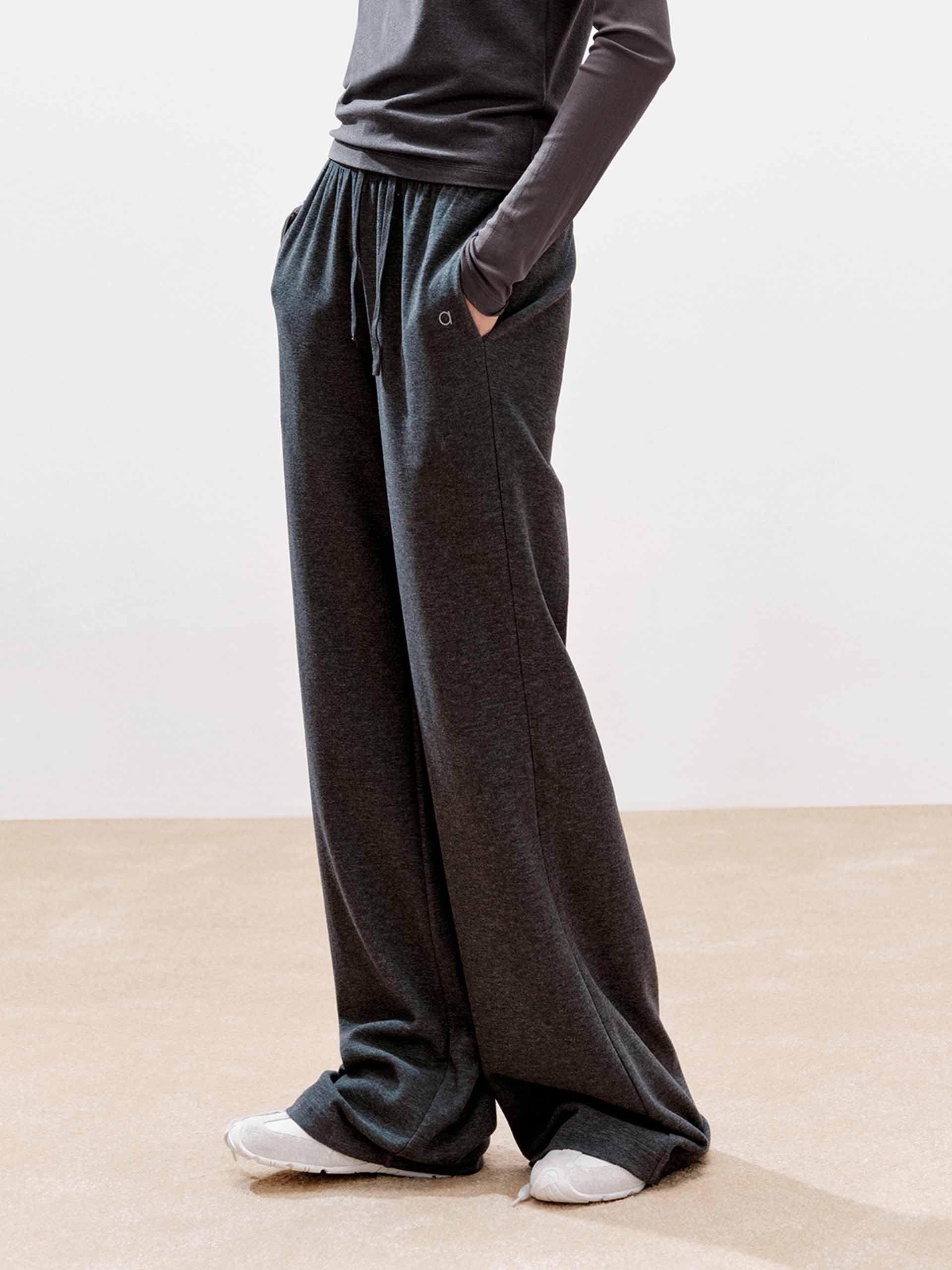 Inner Drawstring Flared Trousers - Image 7