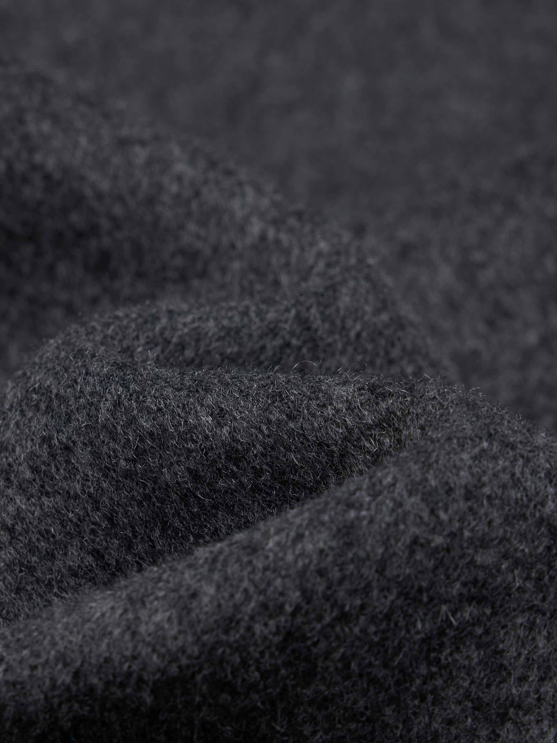 Longline Wool Coat - Image 11