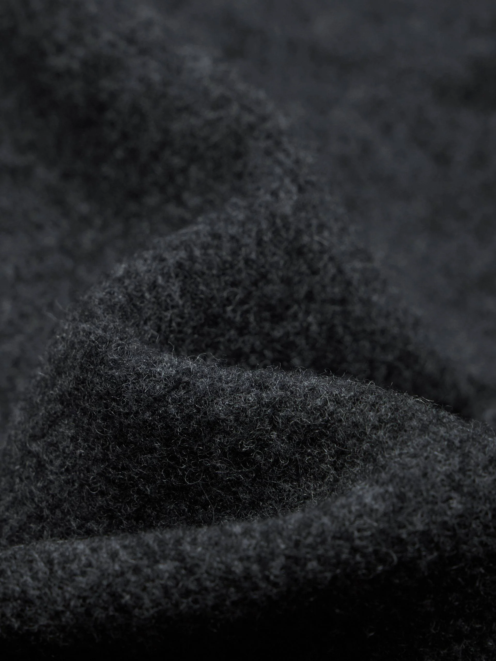 Knitted Paneled Wool Coat - Image 4