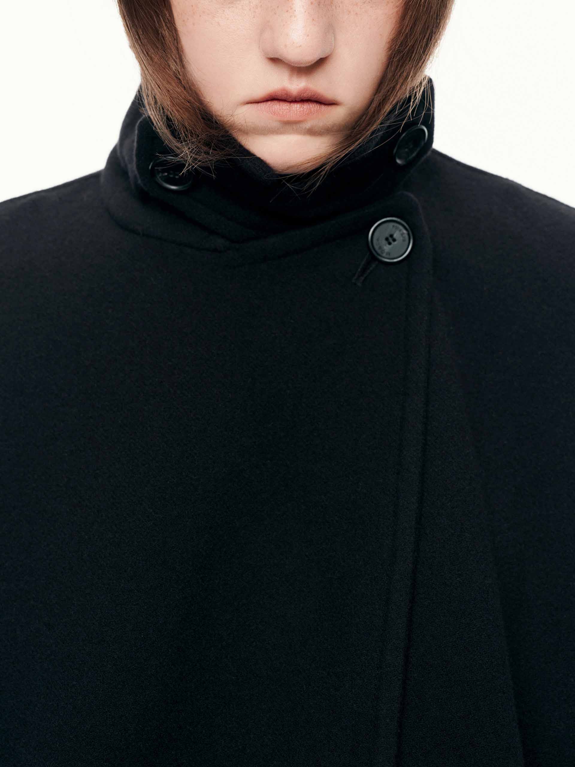 Lapel Double Breasted Coat - Image 8