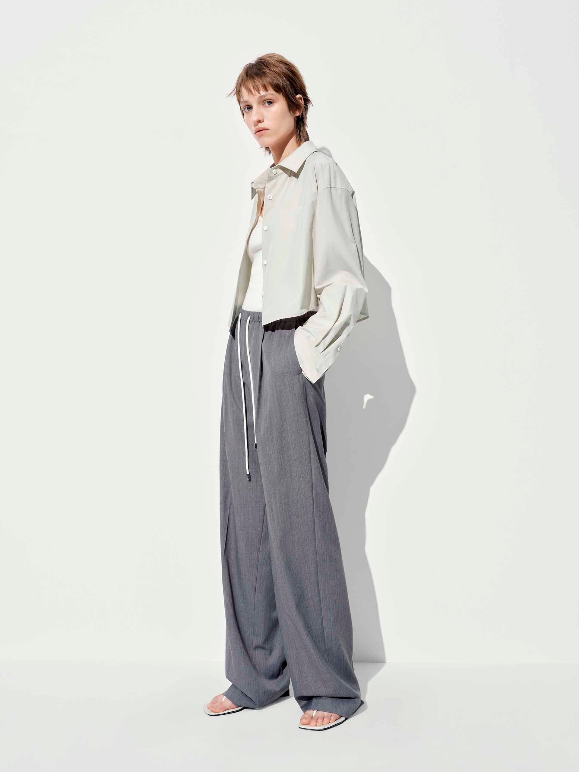 Letter Embroidered Shirt - Image 10