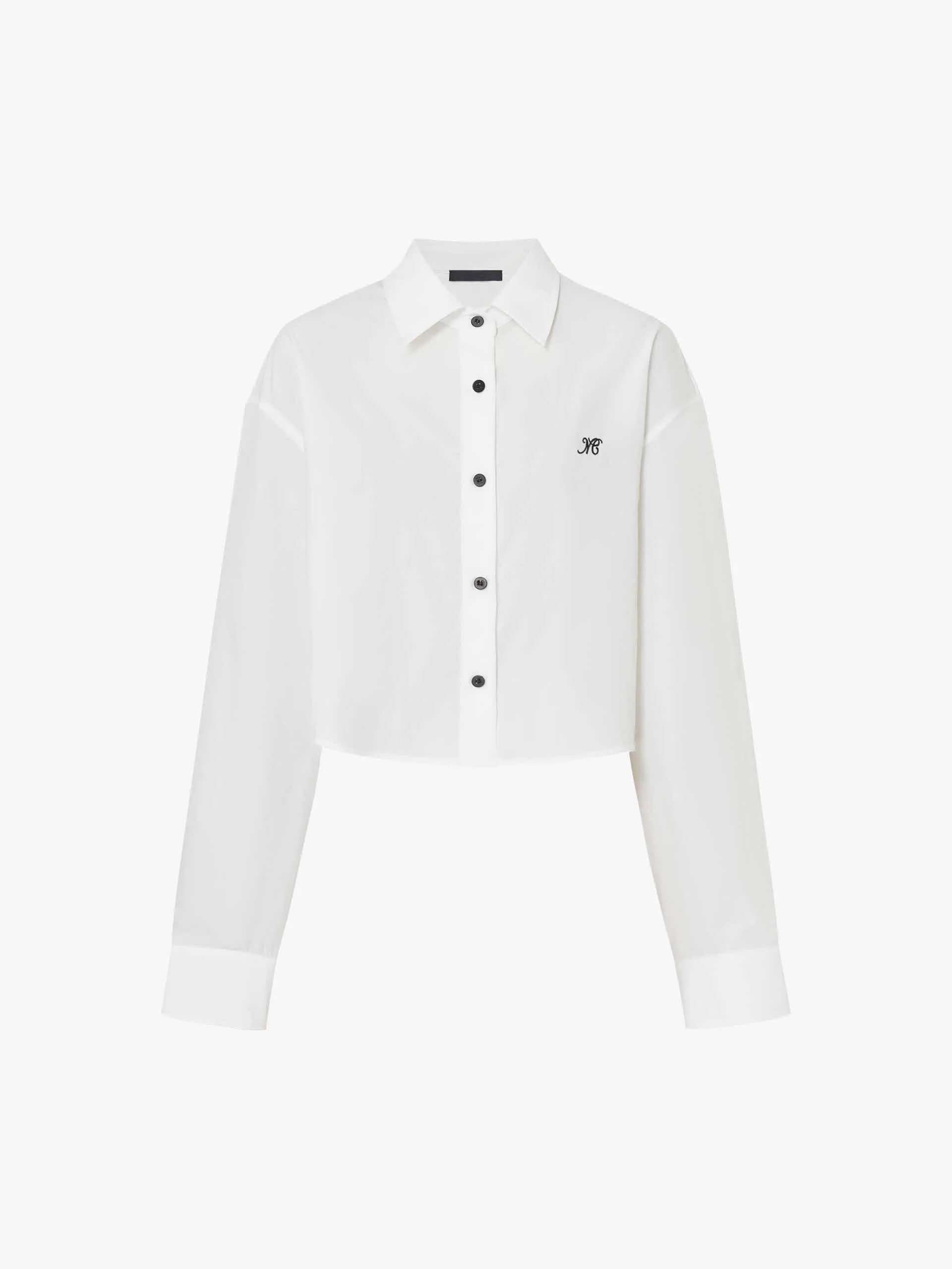 Letter Embroidered Shirt - Image 5