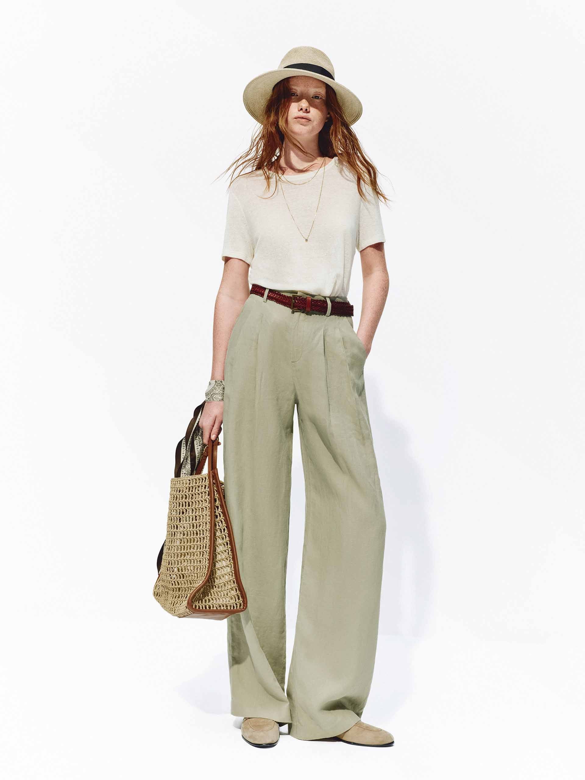 Lightweight Linen Knit Top - Image 2