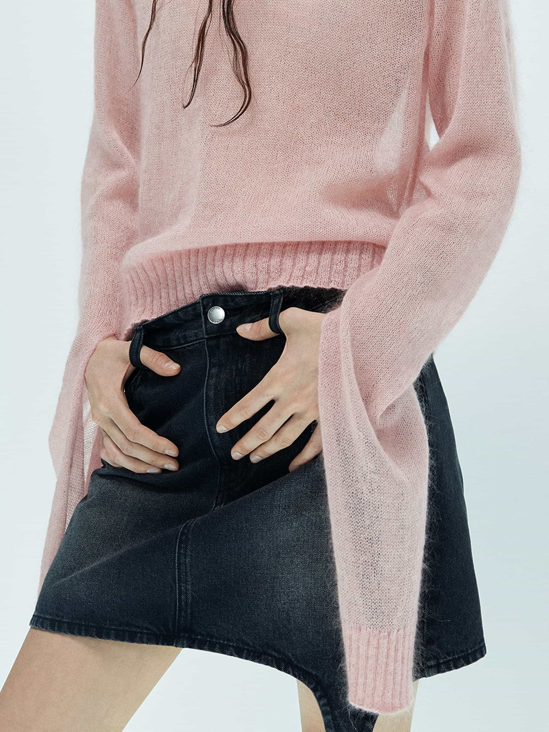 Lightweight Sheer Sweater - Image 8