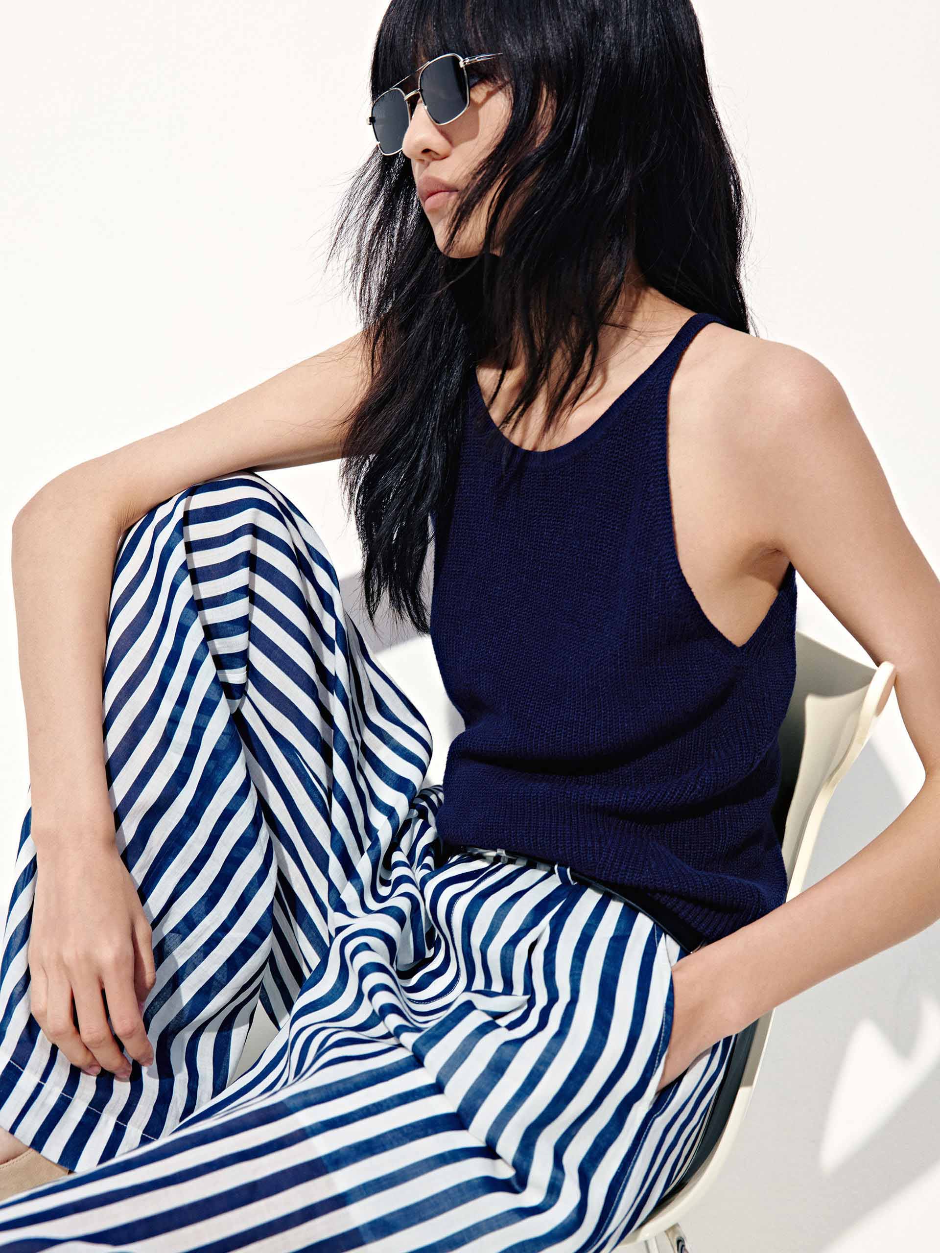 Lightweight Sleeveless Knit Top - Image 10