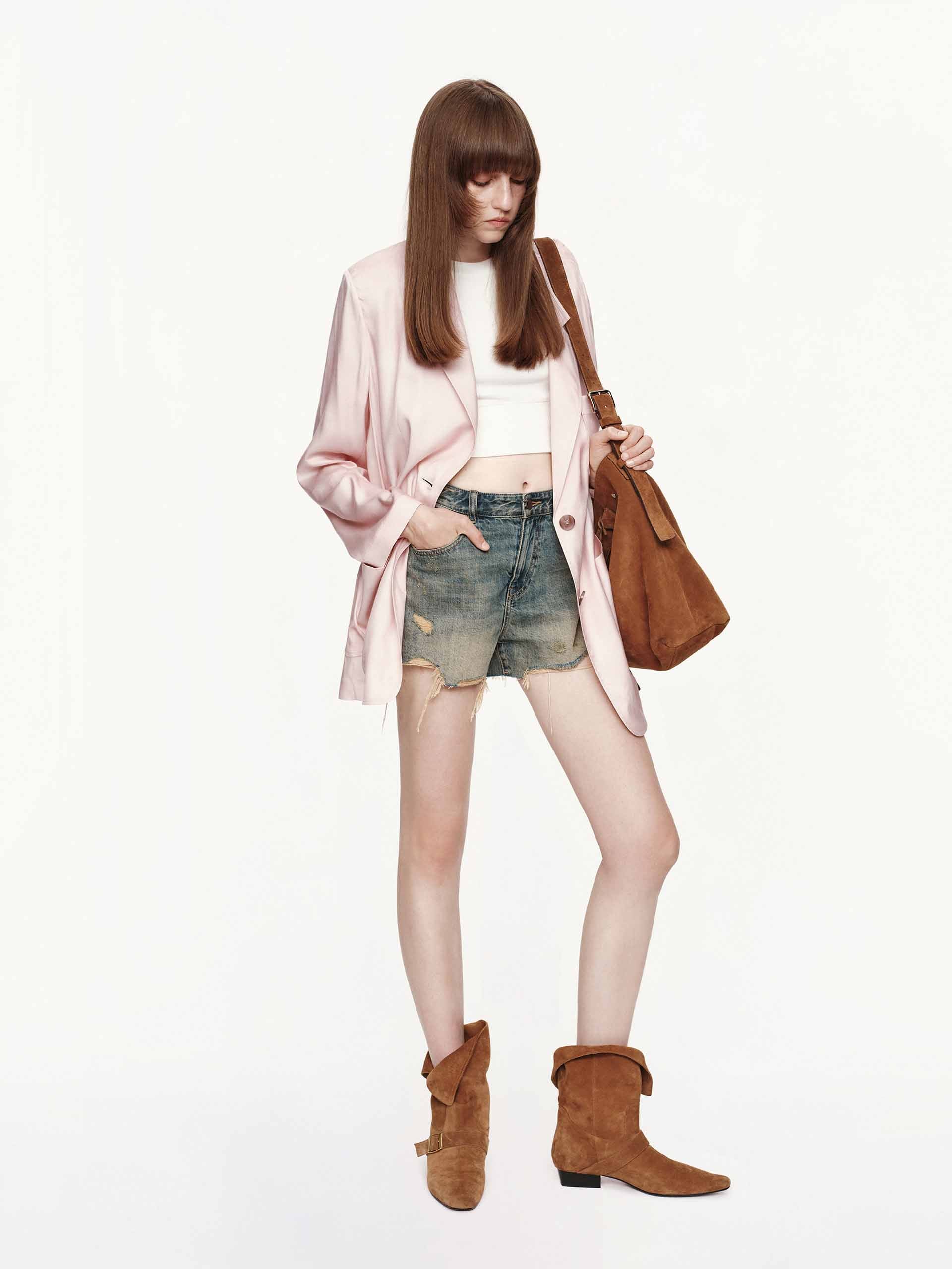 Lightweight Structured Blazer - Image 2