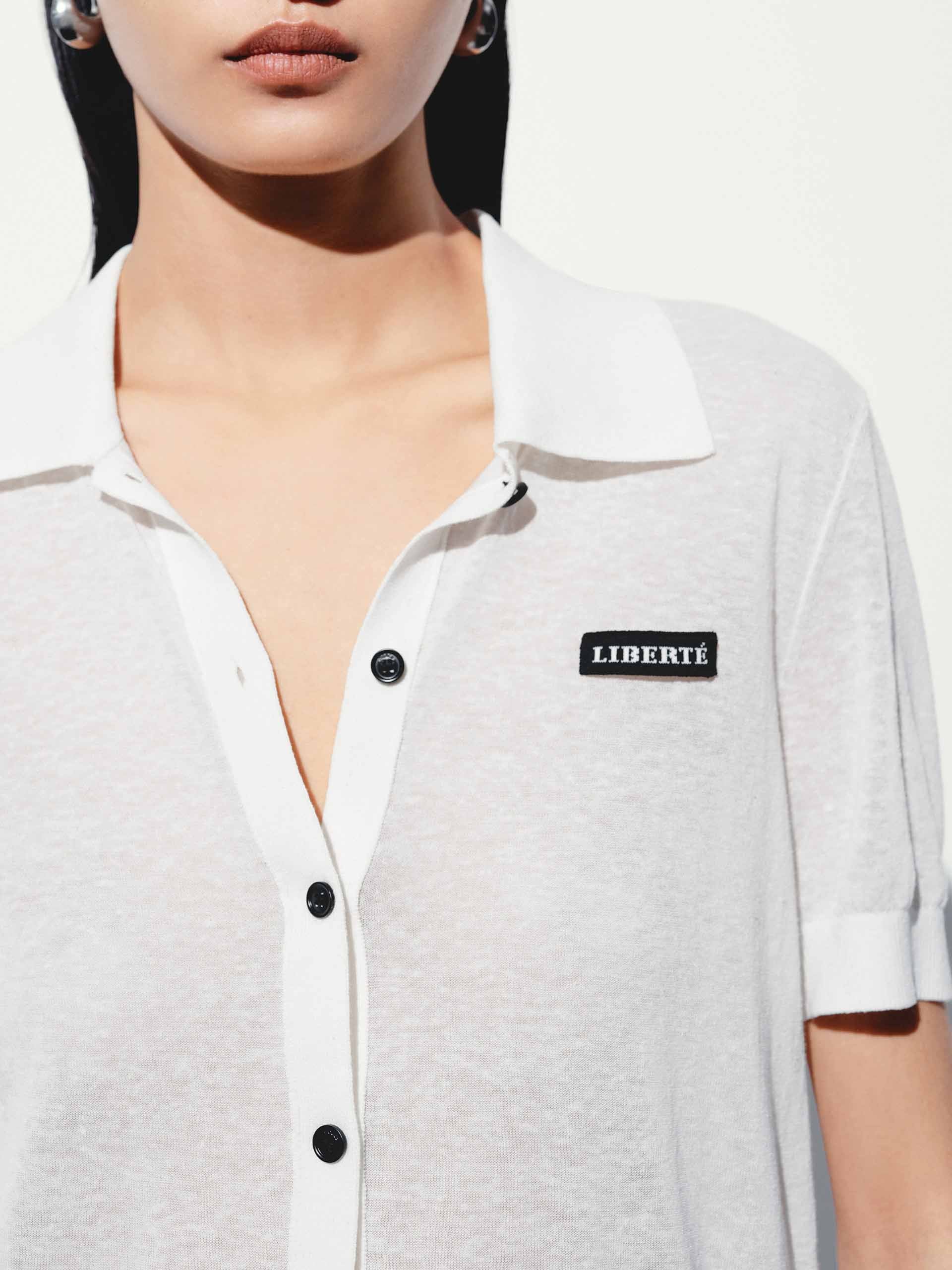 Linen Blend Cropped Cardigan - Image 13