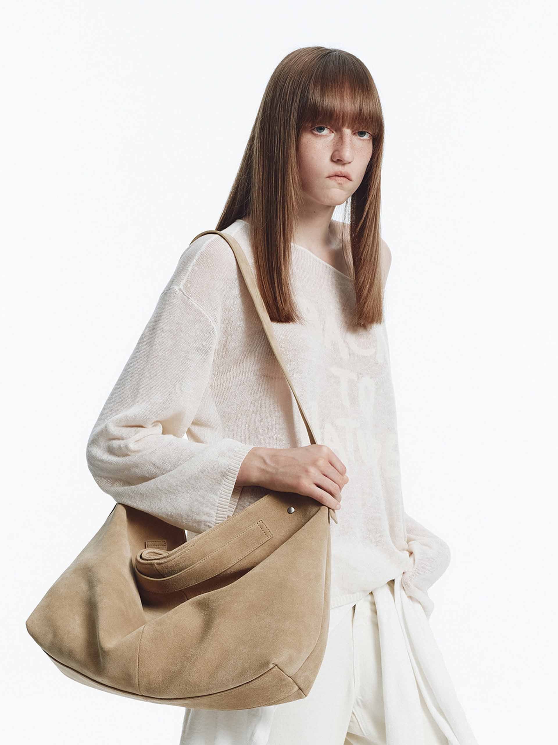 Linen Blend Letter Knit Top - Image 16