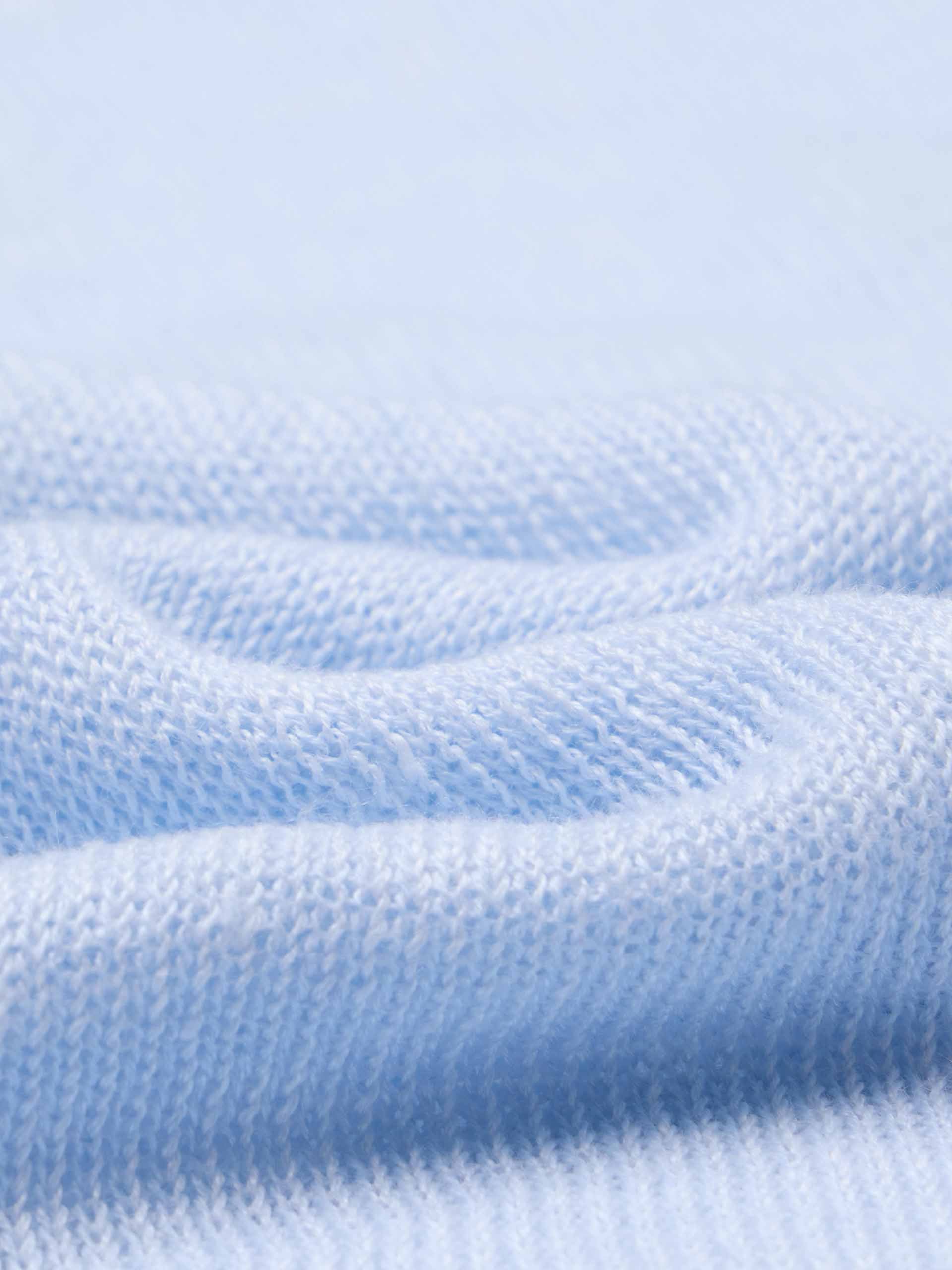Linen Blend Letter Knit Top - Image 4