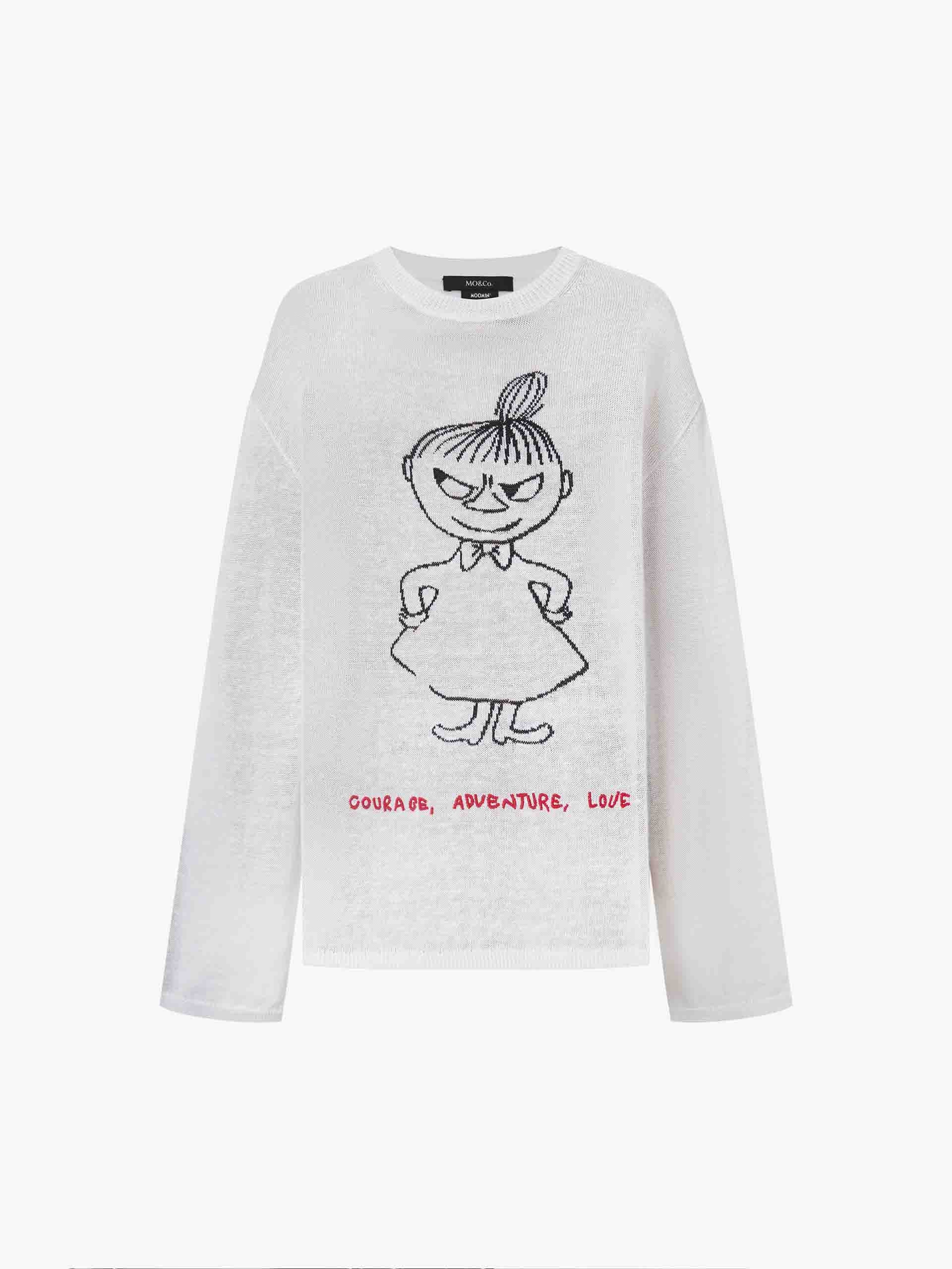 Linen Cotton Crochet Sweater - Image 5
