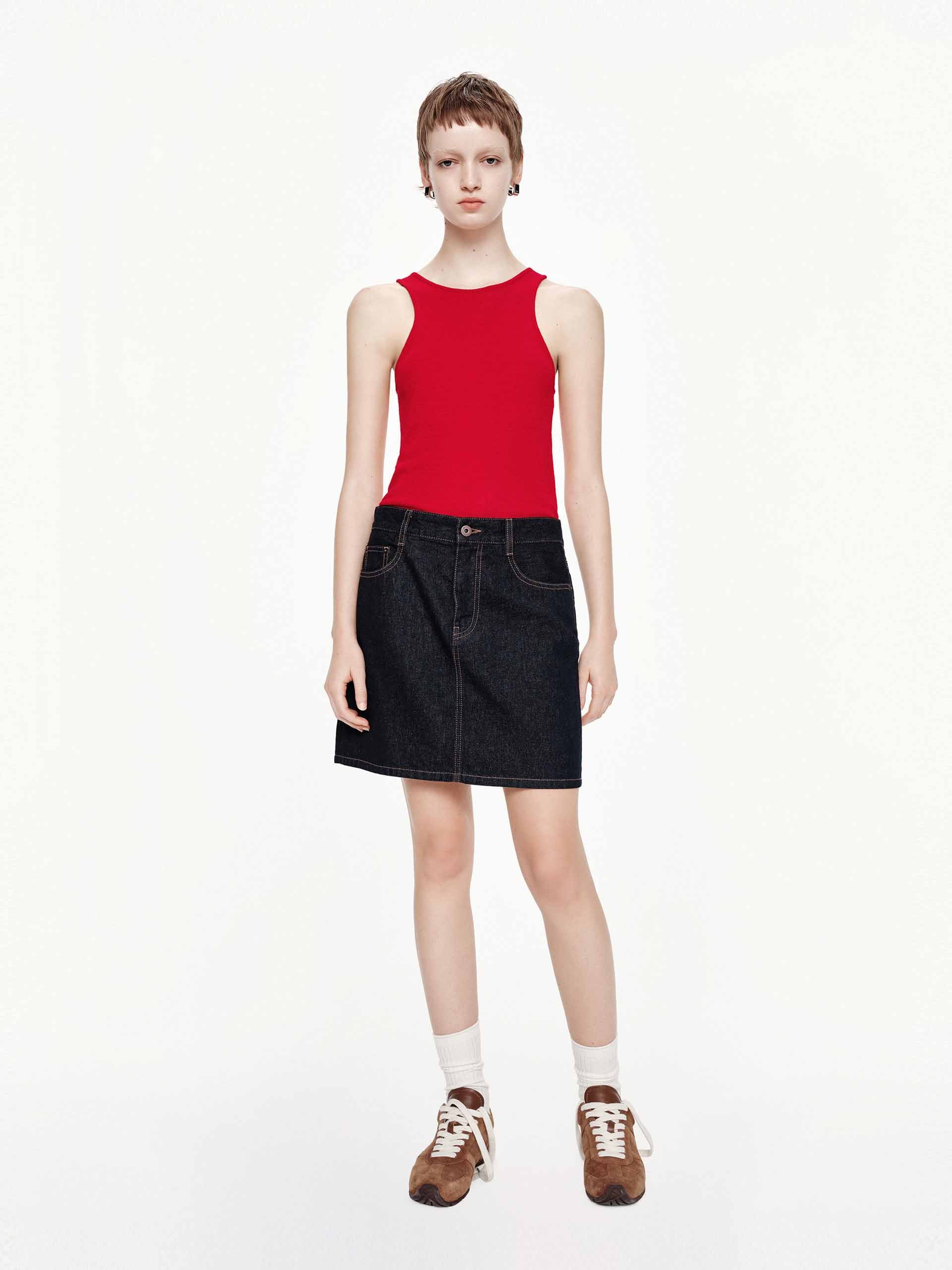 Linen Cotton Sleeveless Tank - Image 16