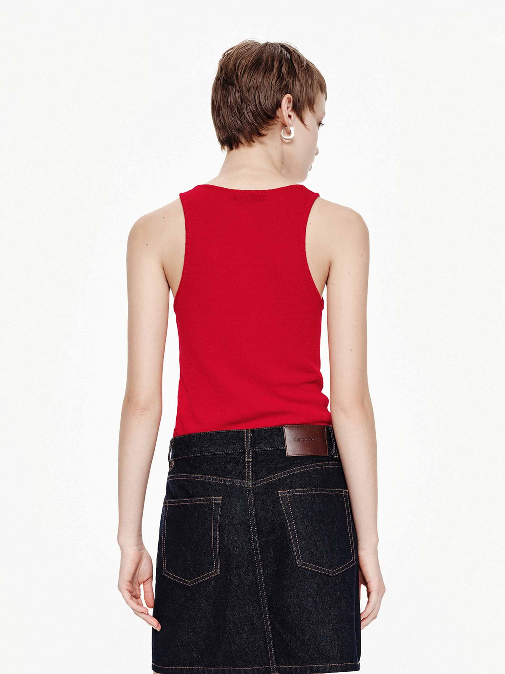 Linen Cotton Sleeveless Tank - Image 18