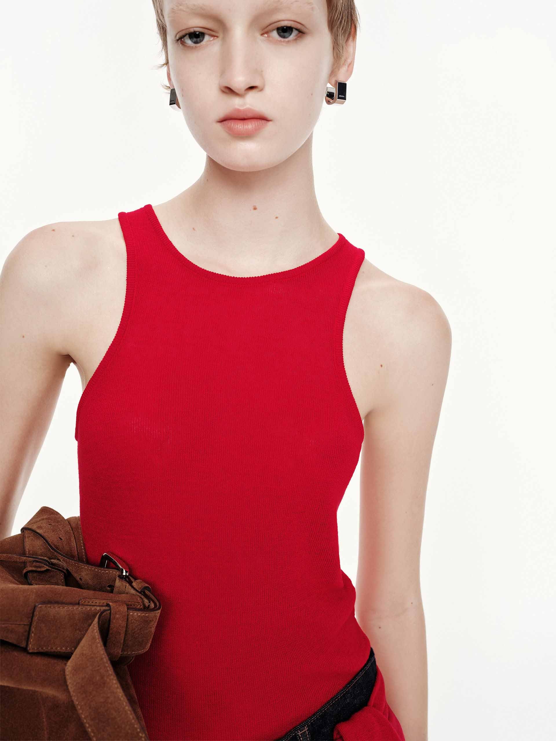 Linen Cotton Sleeveless Tank - Image 21