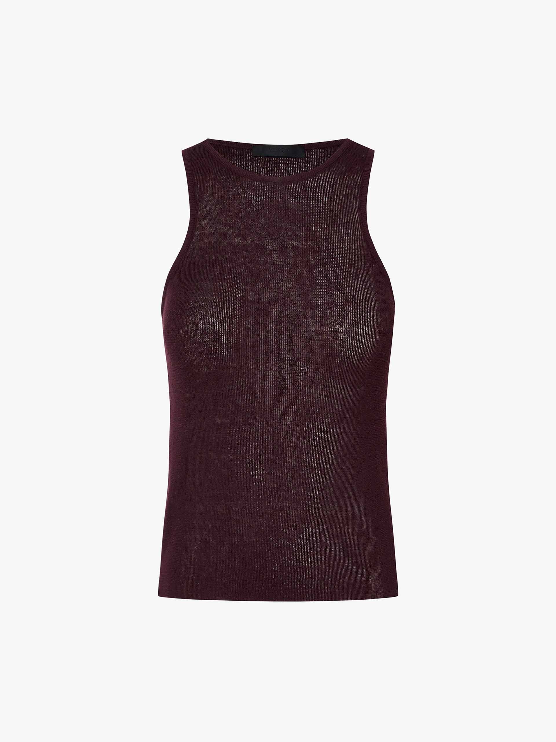 Linen Cotton Sleeveless Tank - Image 5
