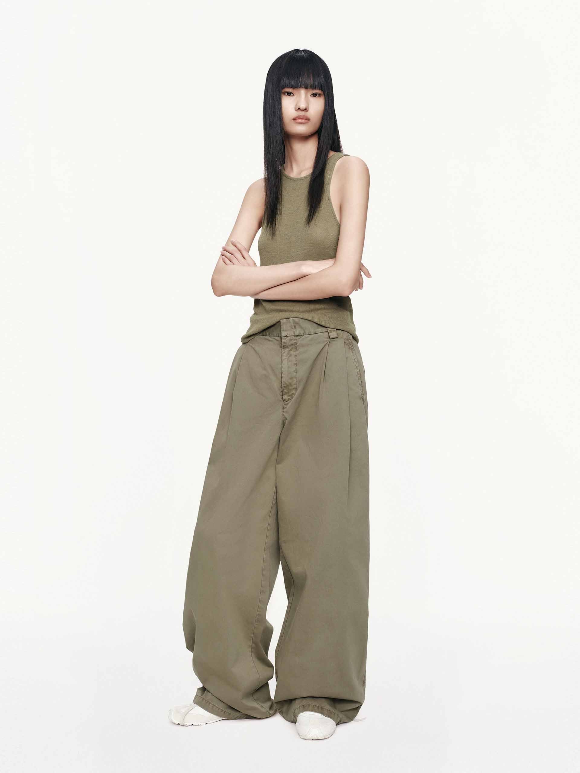 Linen Cotton Sleeveless Tank - Image 9