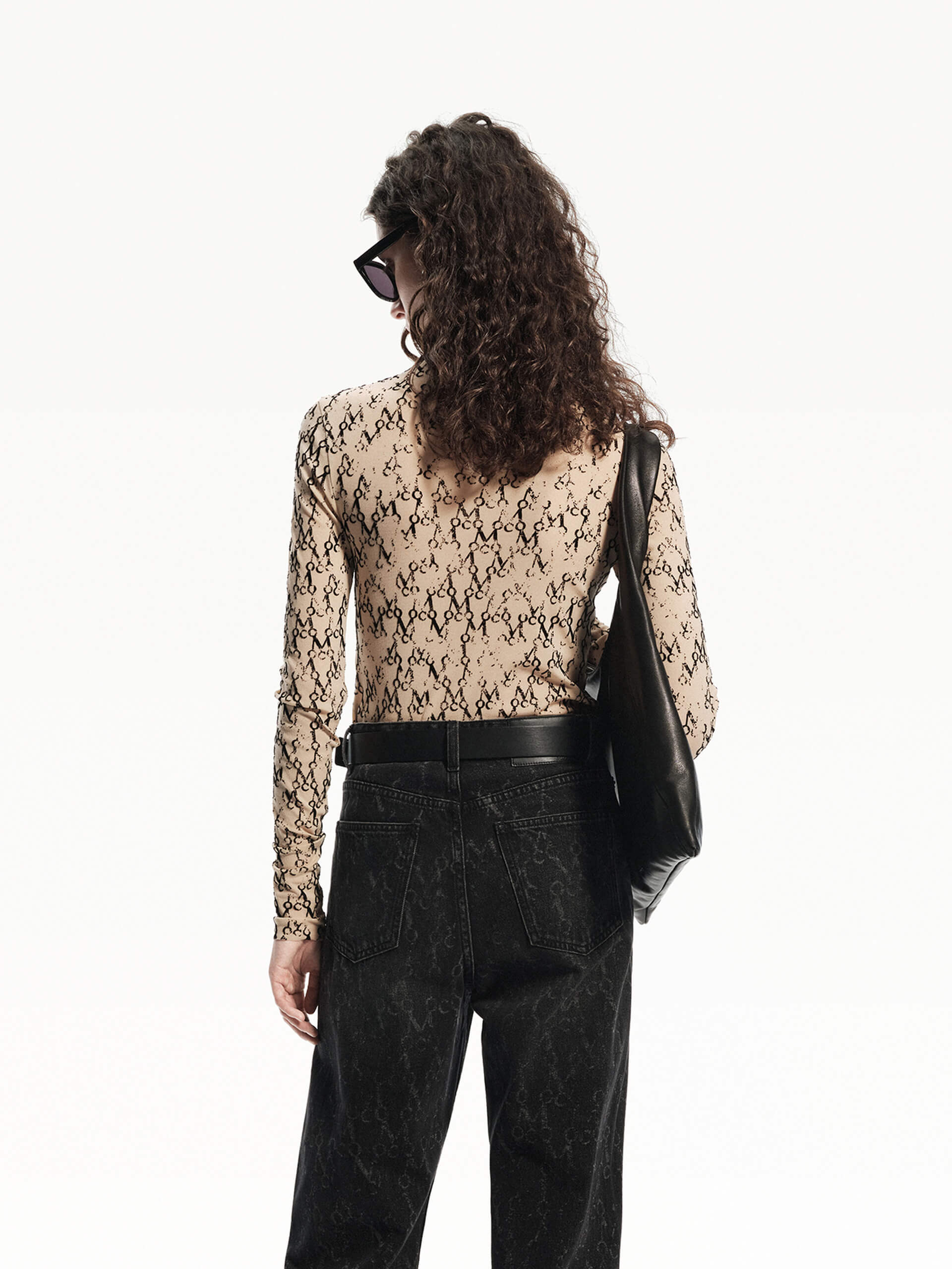 Logo Print Stretchy Top - Image 3
