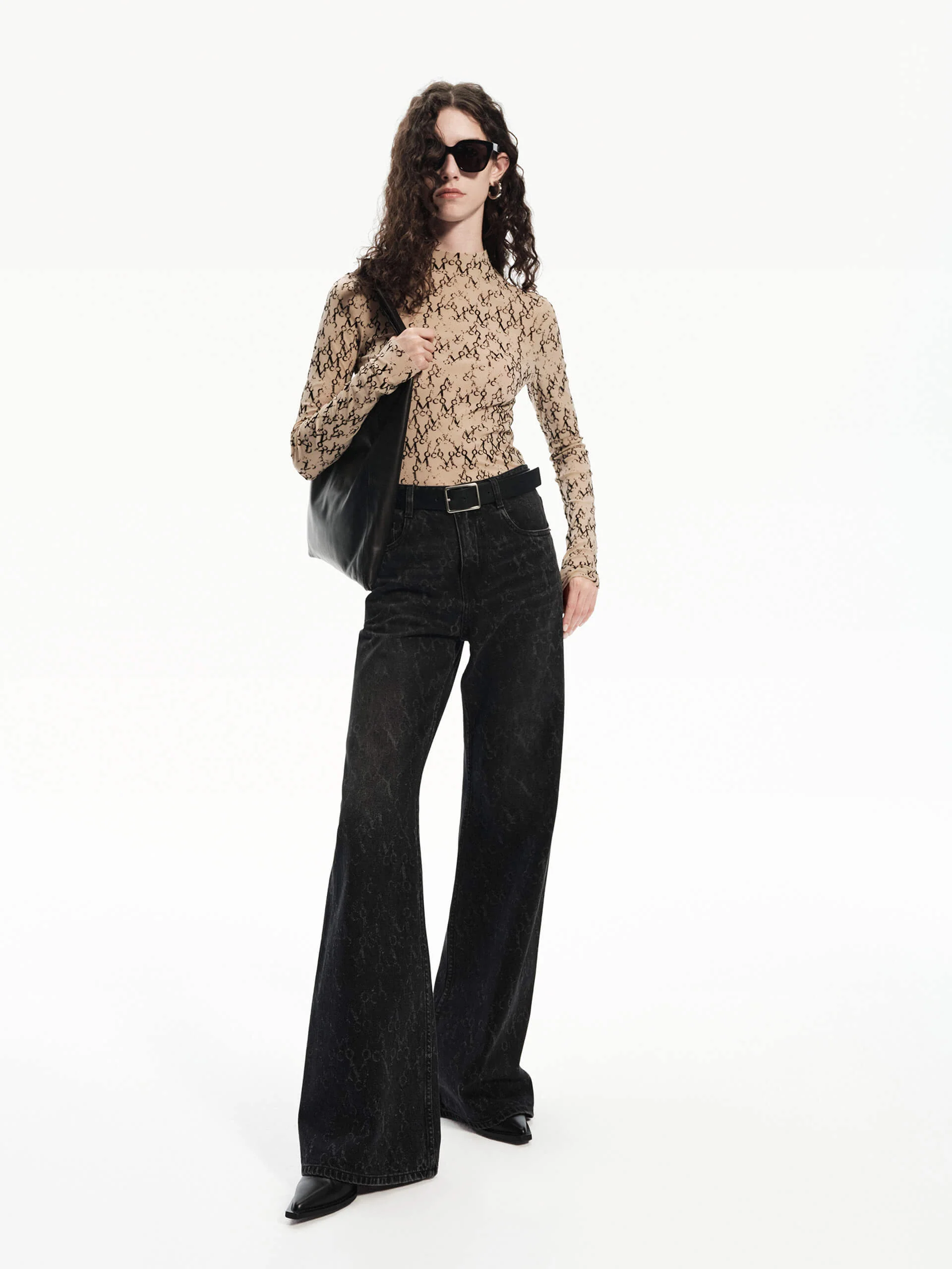 Logo Print Stretchy Top - Image 6