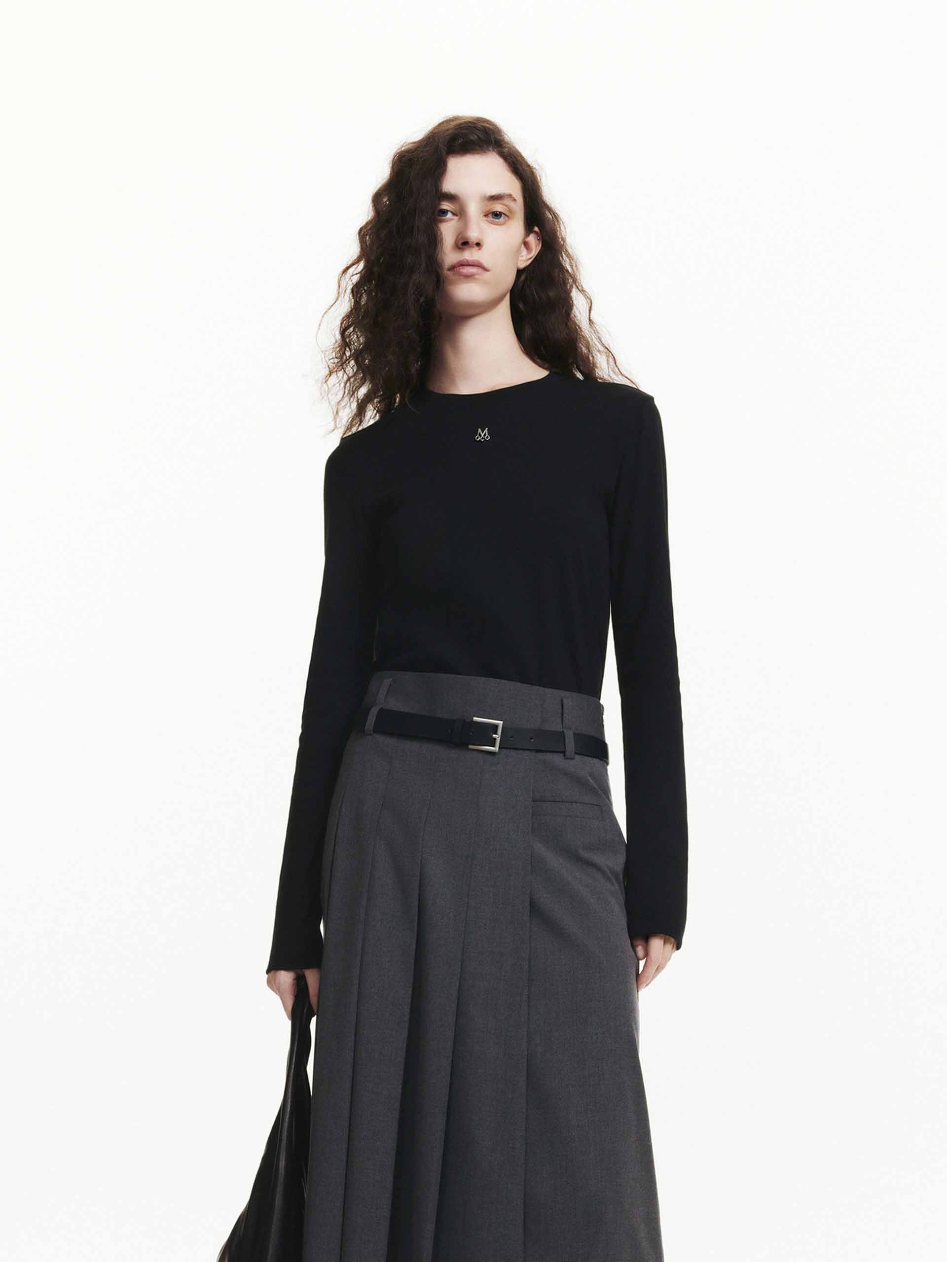 Long Sleeve Basic T-shirt - Image 9