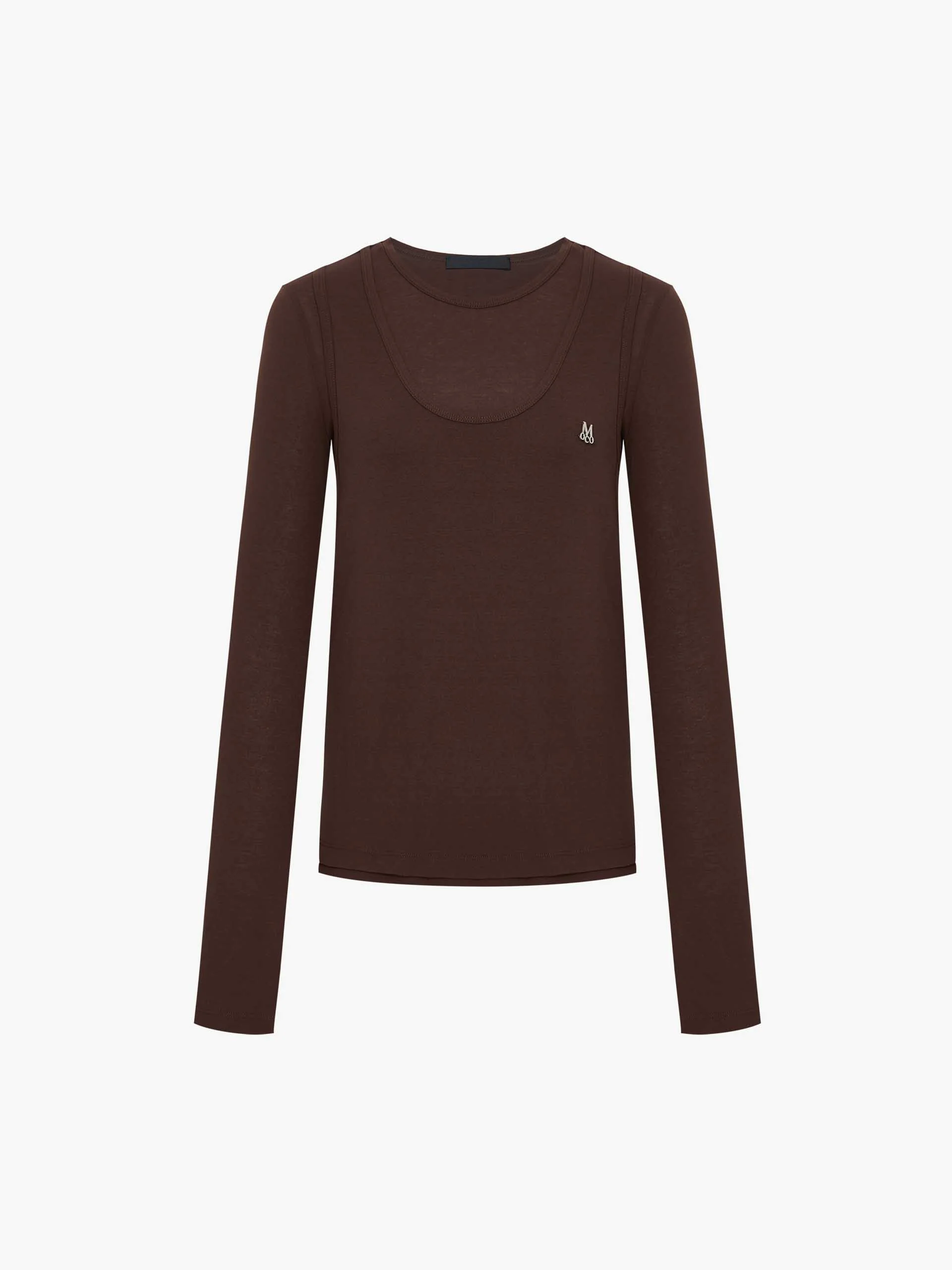 Long Sleeve Layered T-shirt - Image 5