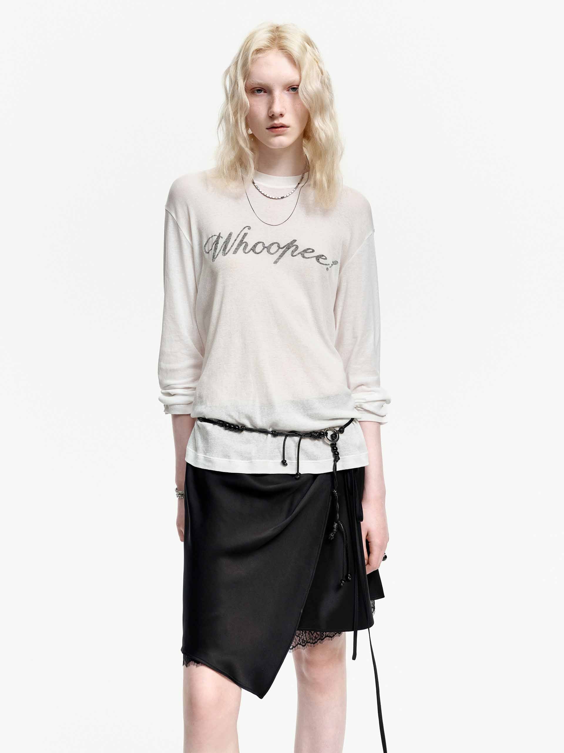 Long Sleeves Letter T-shirt - Image 16