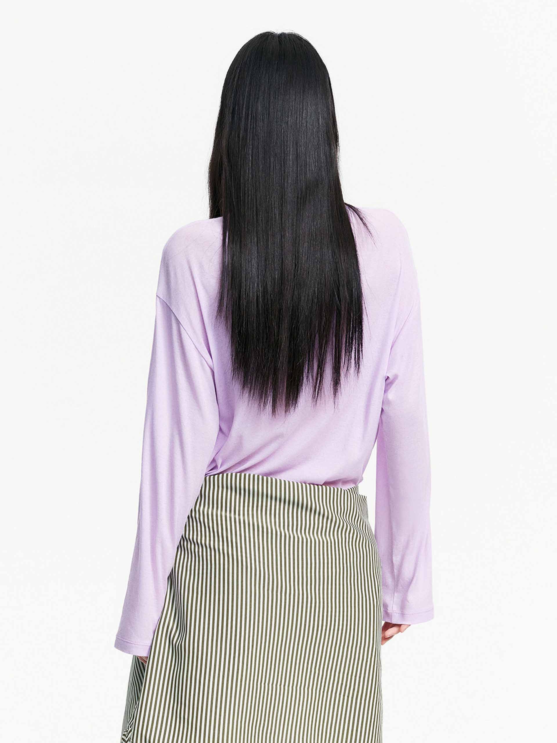 Long Sleeves Letter T-shirt - Image 3